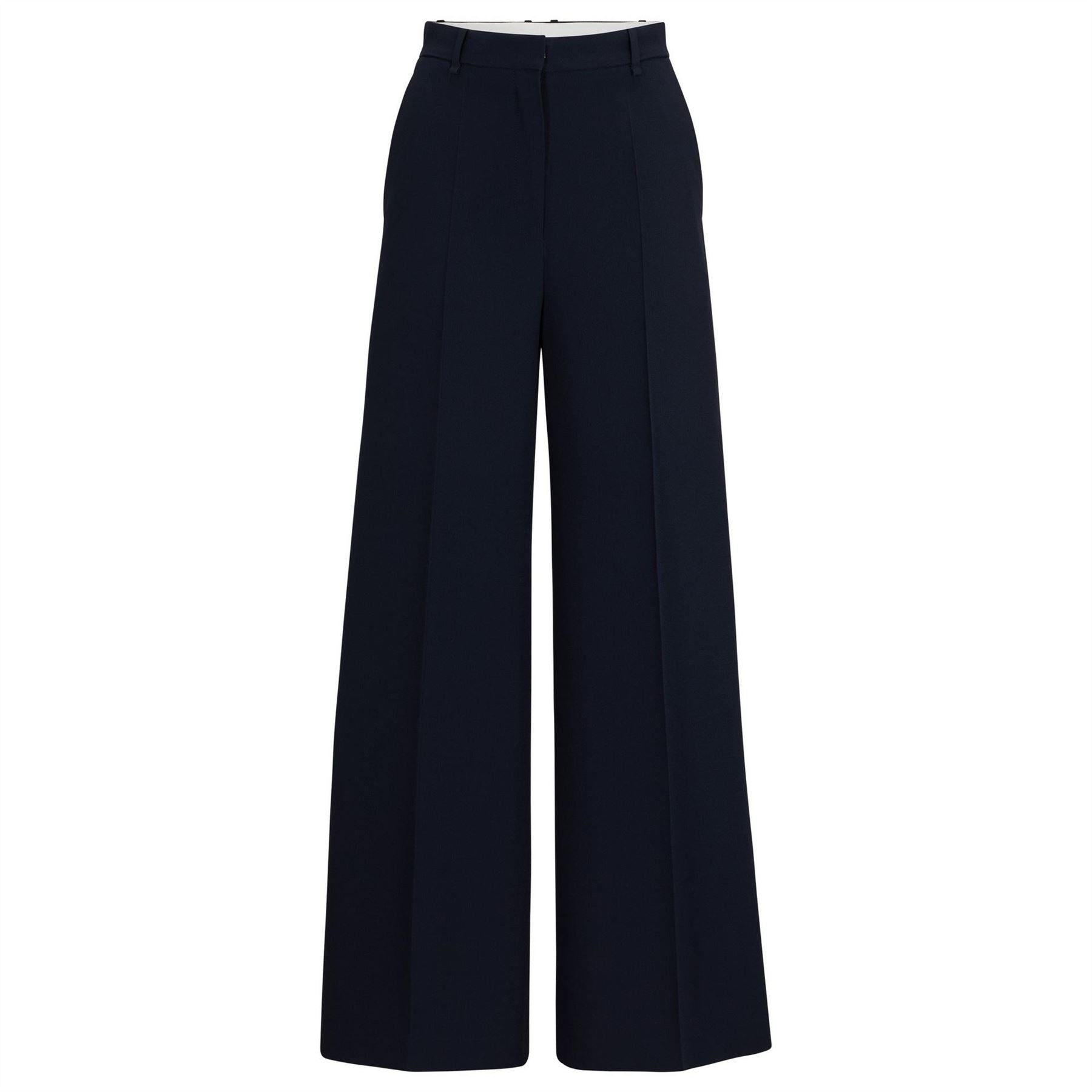 Boss Tikela Straight Leg Trousers, Straight Leg Design