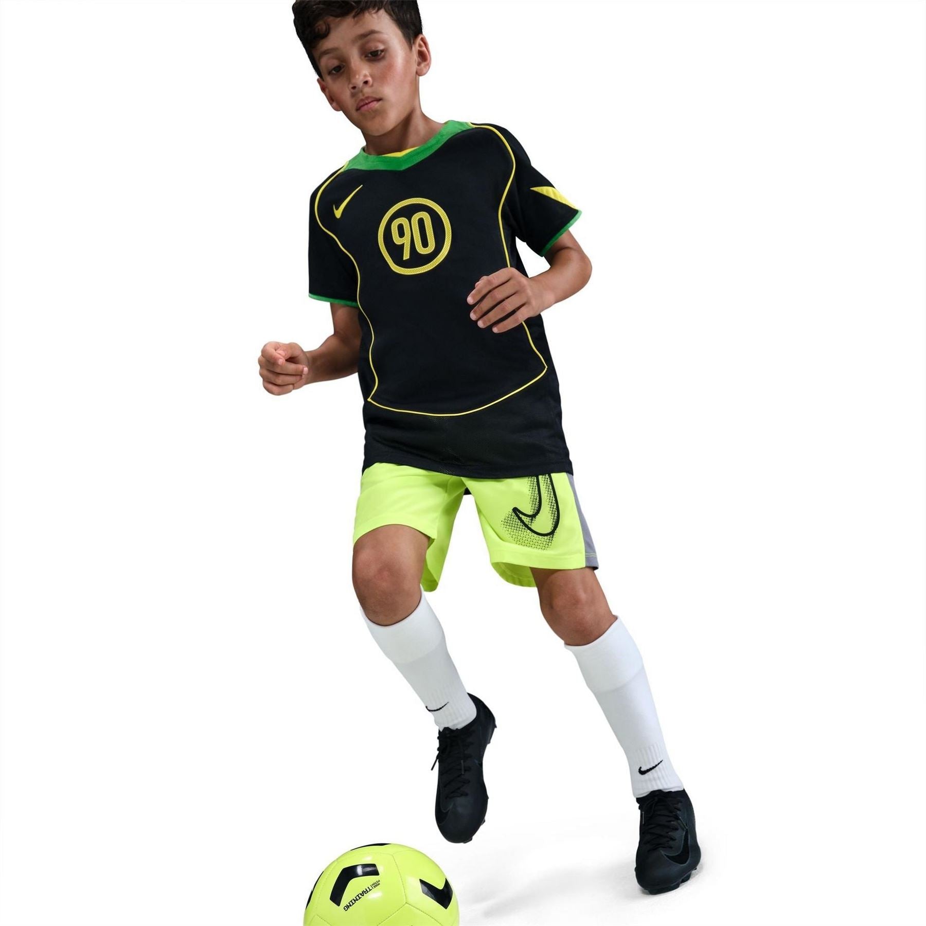 Nike T90 Energy V-Neck Raglan Short Sleeve Jersey