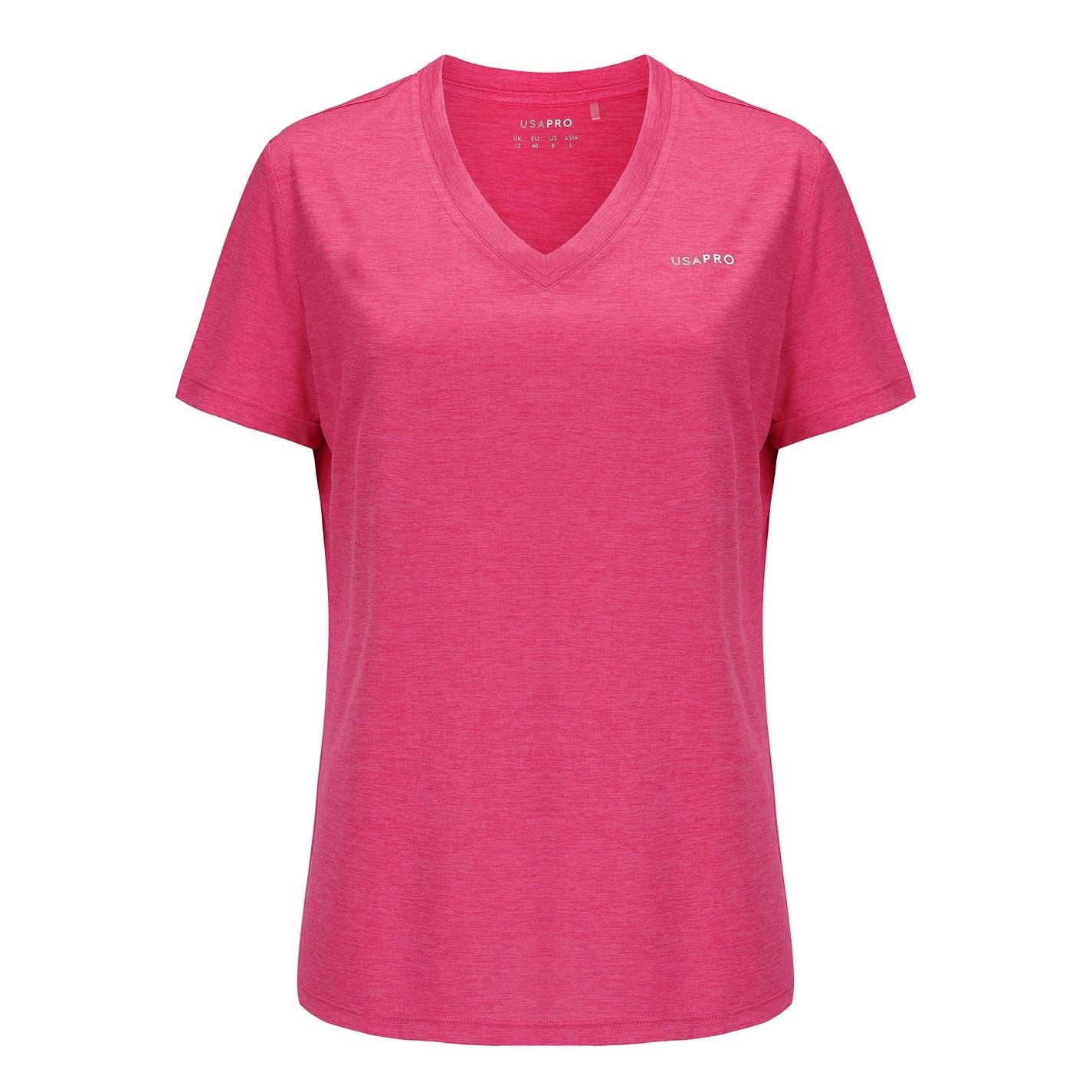 USA Pro Pro Tech V Tee Ladies