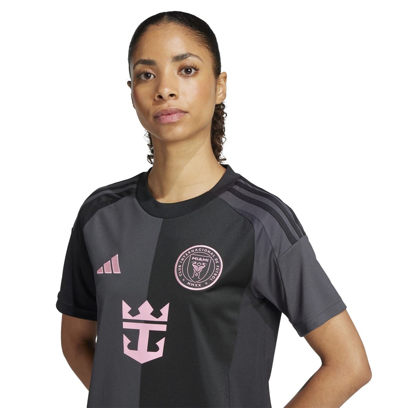 adidas Womens Inter Miami Away Messi Shirt 2025 2026