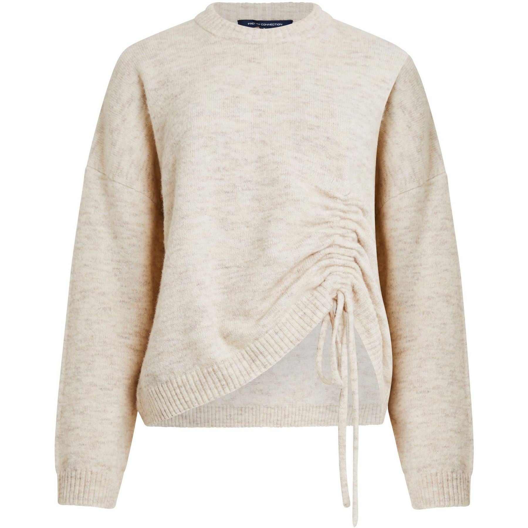 French Connection Crew Neck Relaxed Fit Long Sleeve Sweater