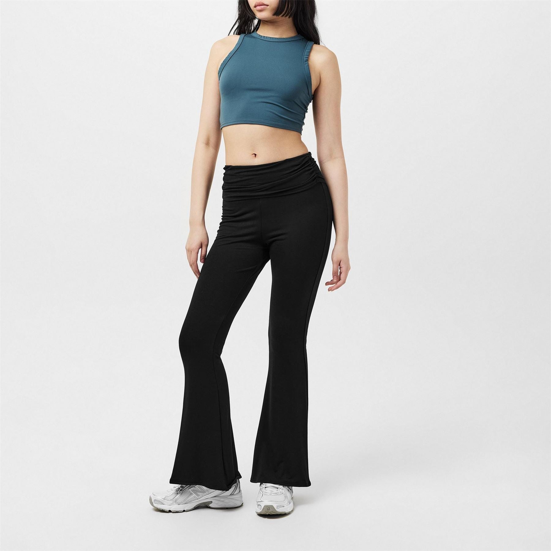 Missy Empire Womens Premium Sculpt Racer Crop Top