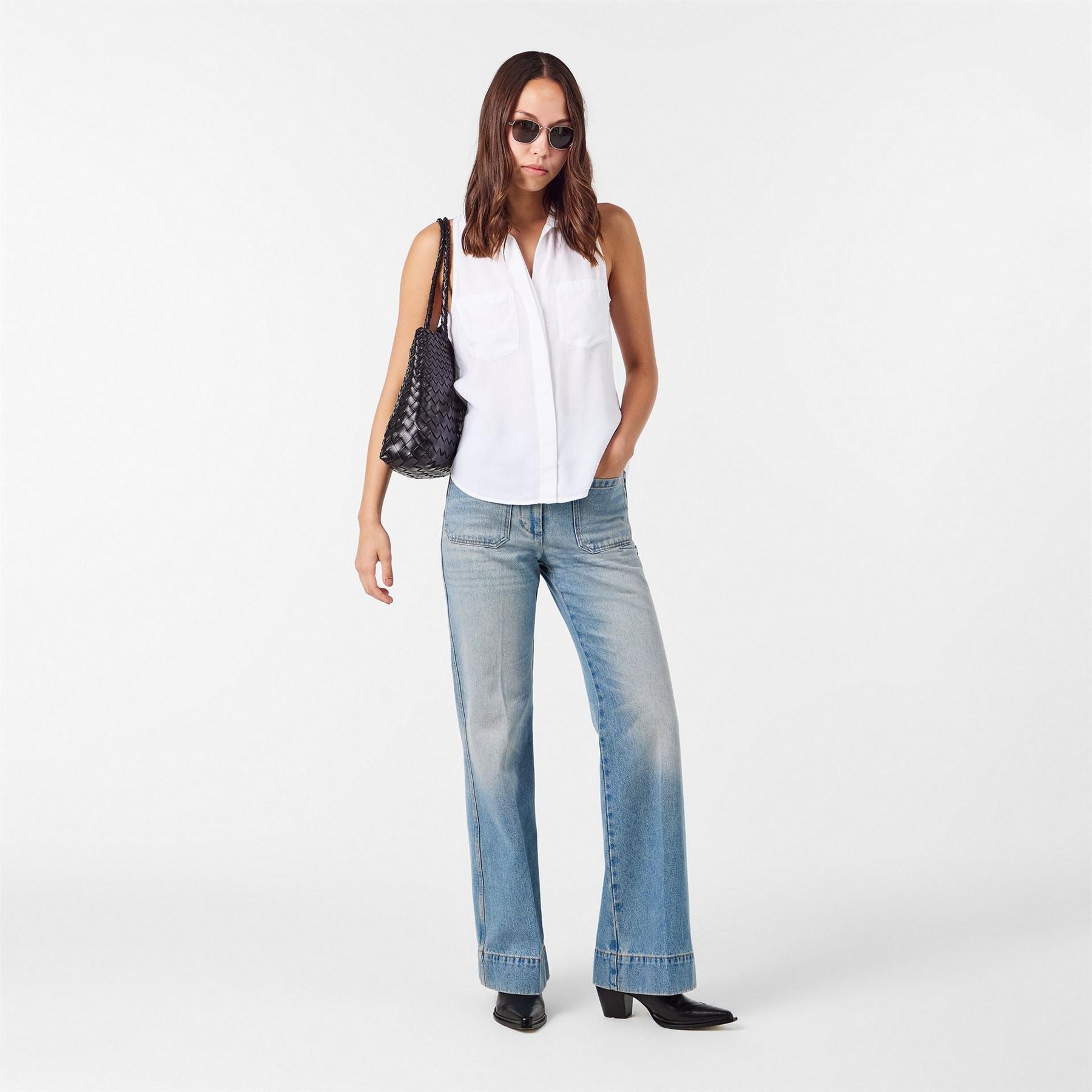 Bella Dahl Regular Fit Split Back T-Shirt