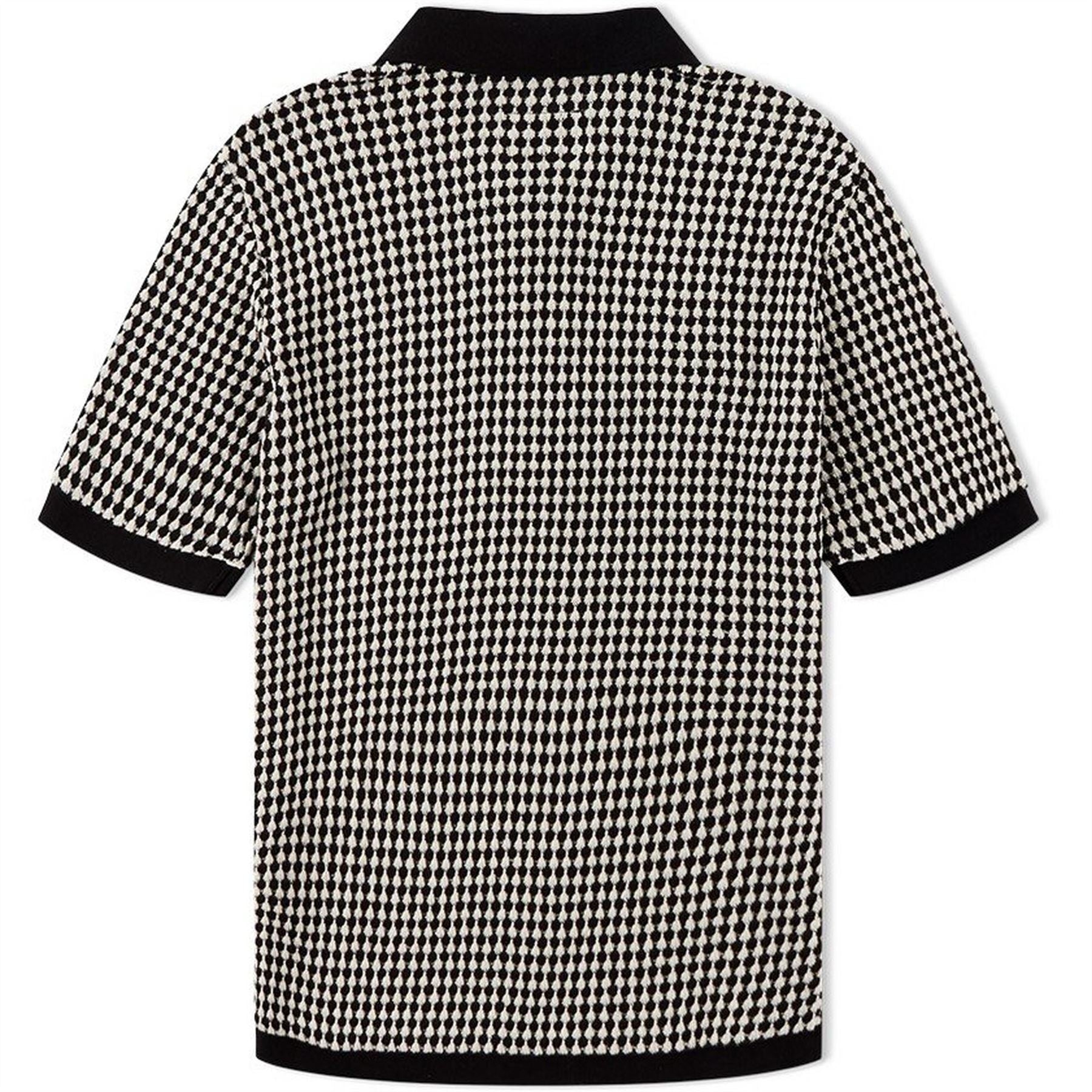 Albam Short Sleeve Zipped Collar Polo Shirt