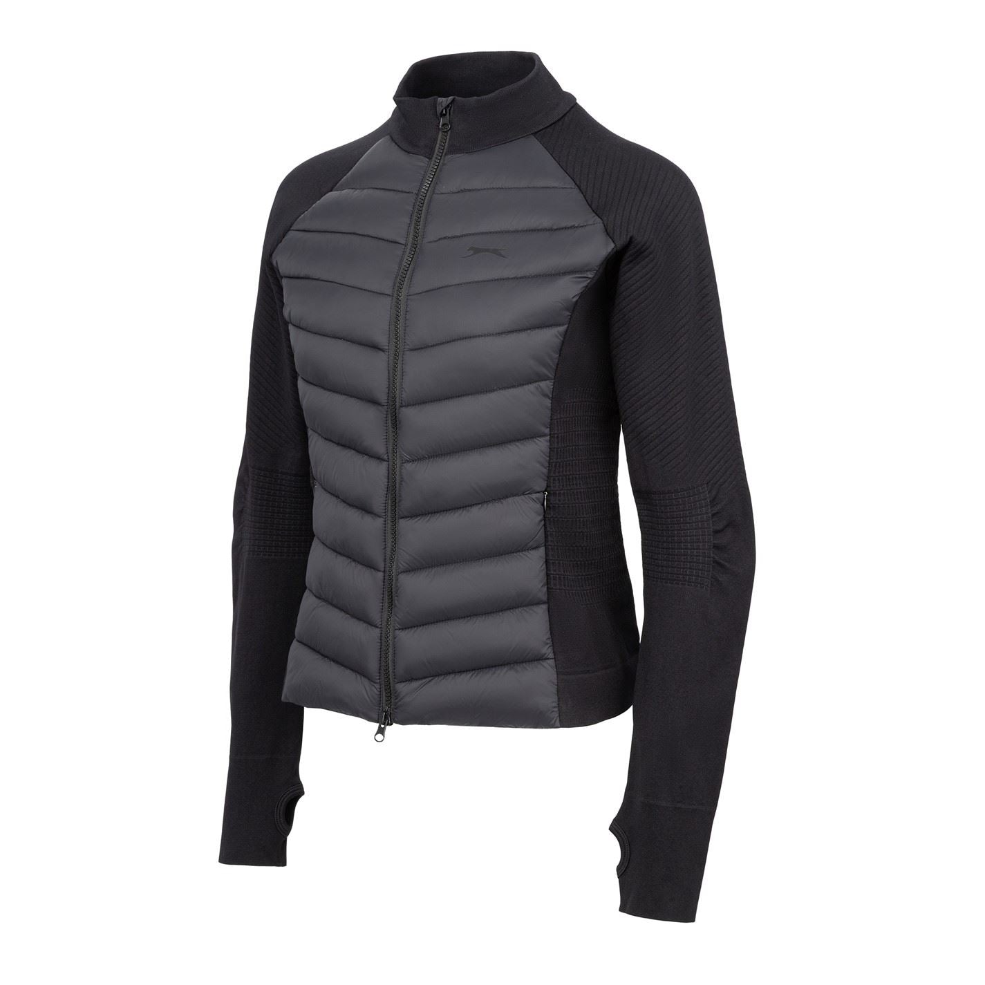 Slazenger Slim Fit Mock Neck Hybrid Jacket