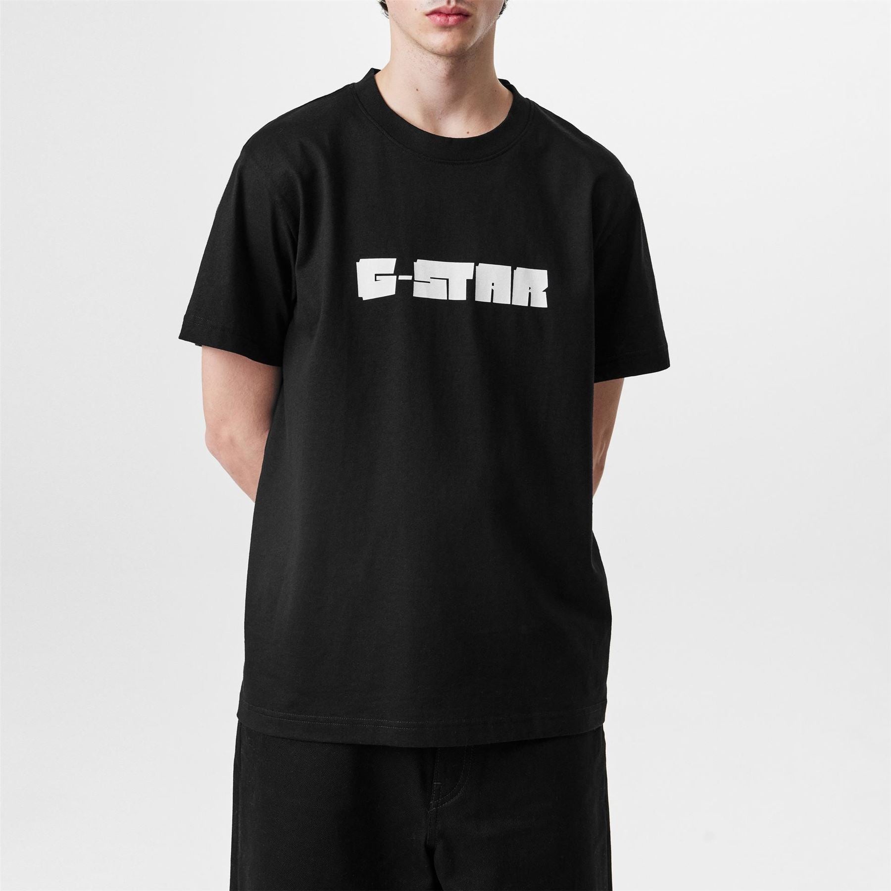 G Star Script Lettering Regular Fit T-Shirt