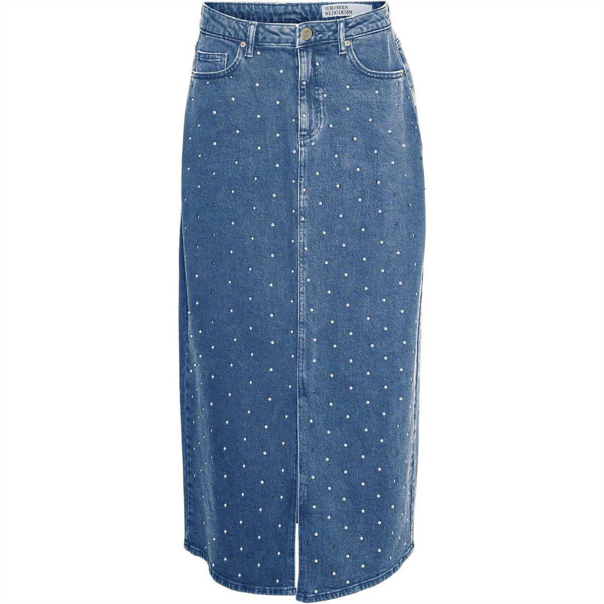 Vero Moda Tessa Denim Midi Pencil Skirt