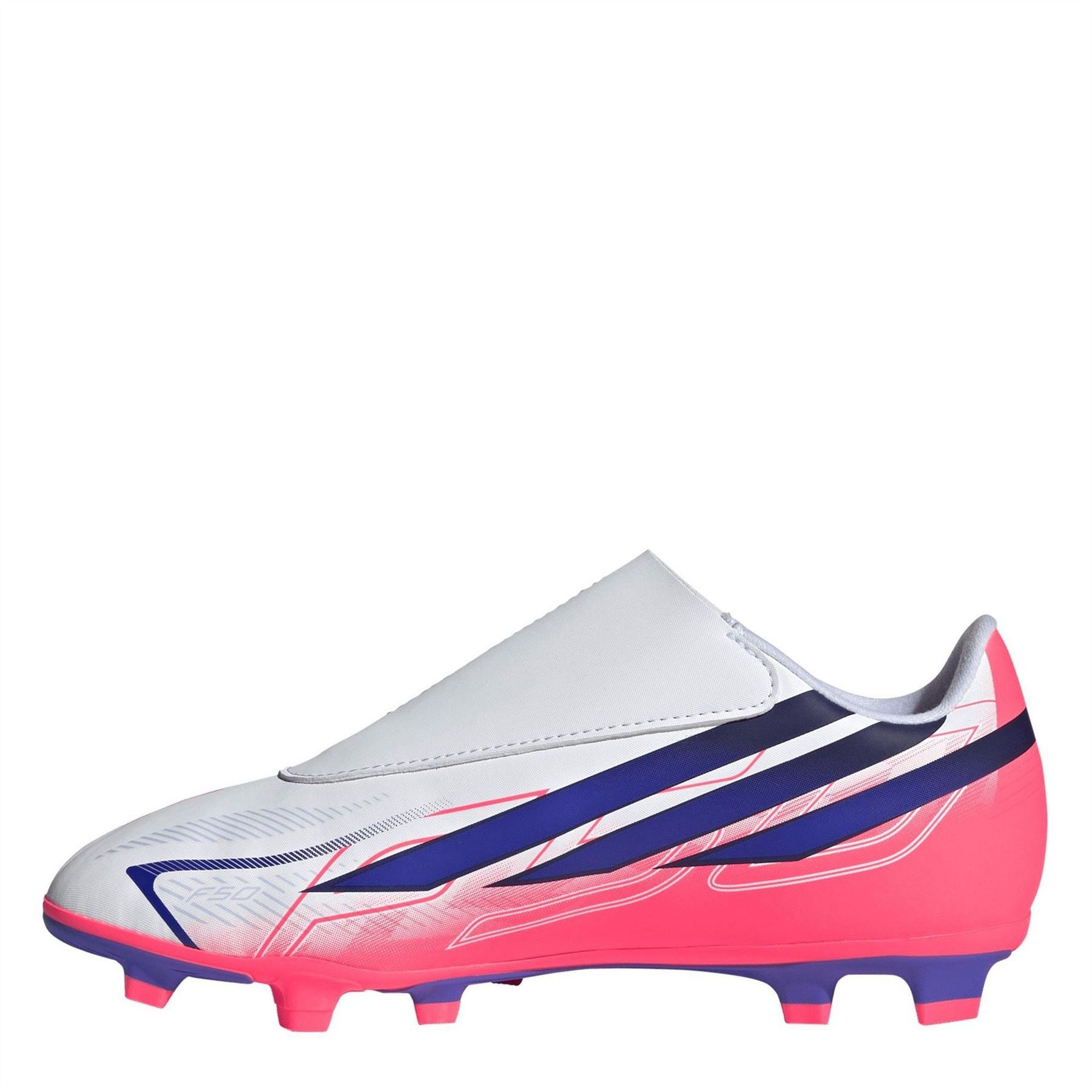 adidas Hyperfast Club Velcro Firm Ground Football Boots Juniors