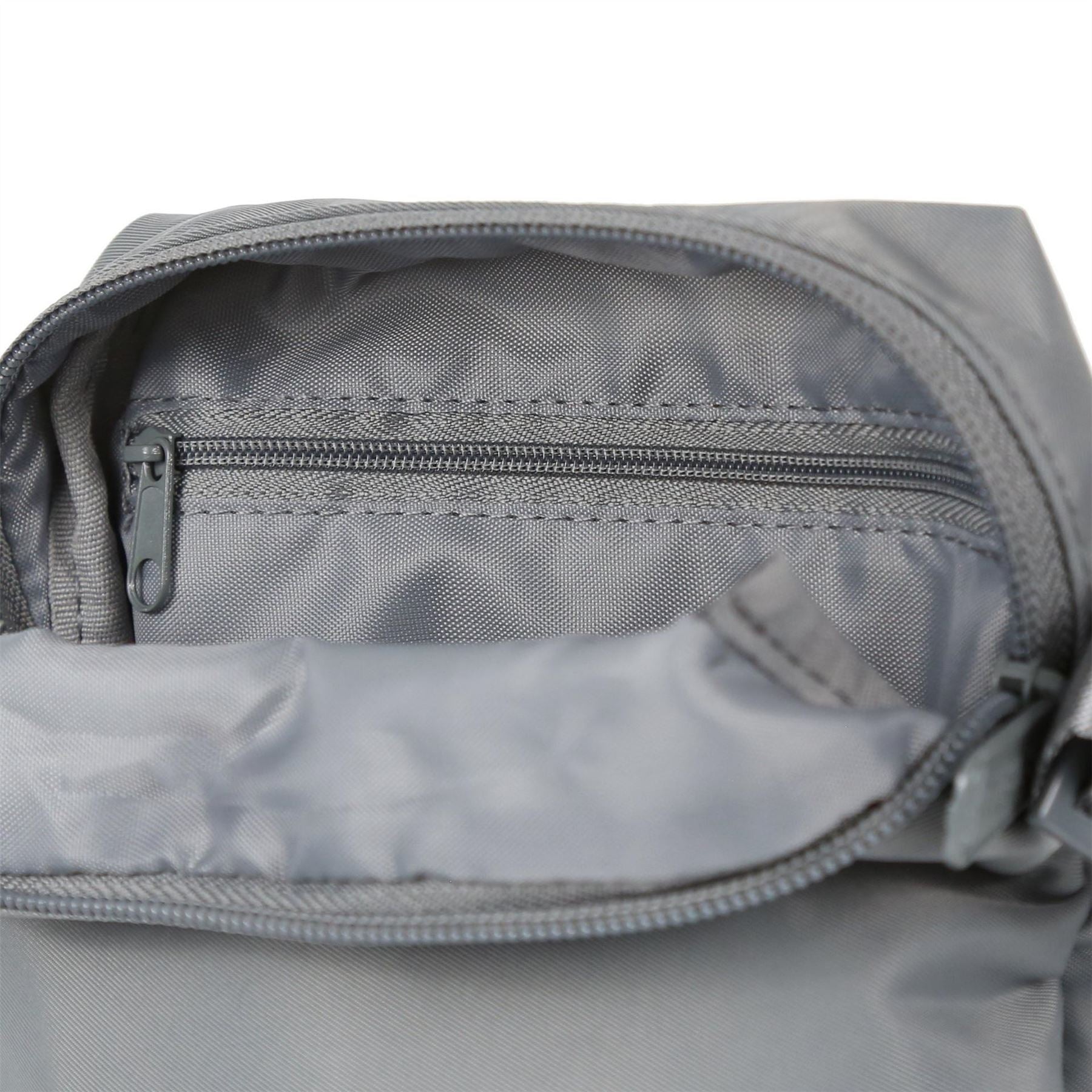 Spiral Rectangle Cross Body Bag with Black Hardware