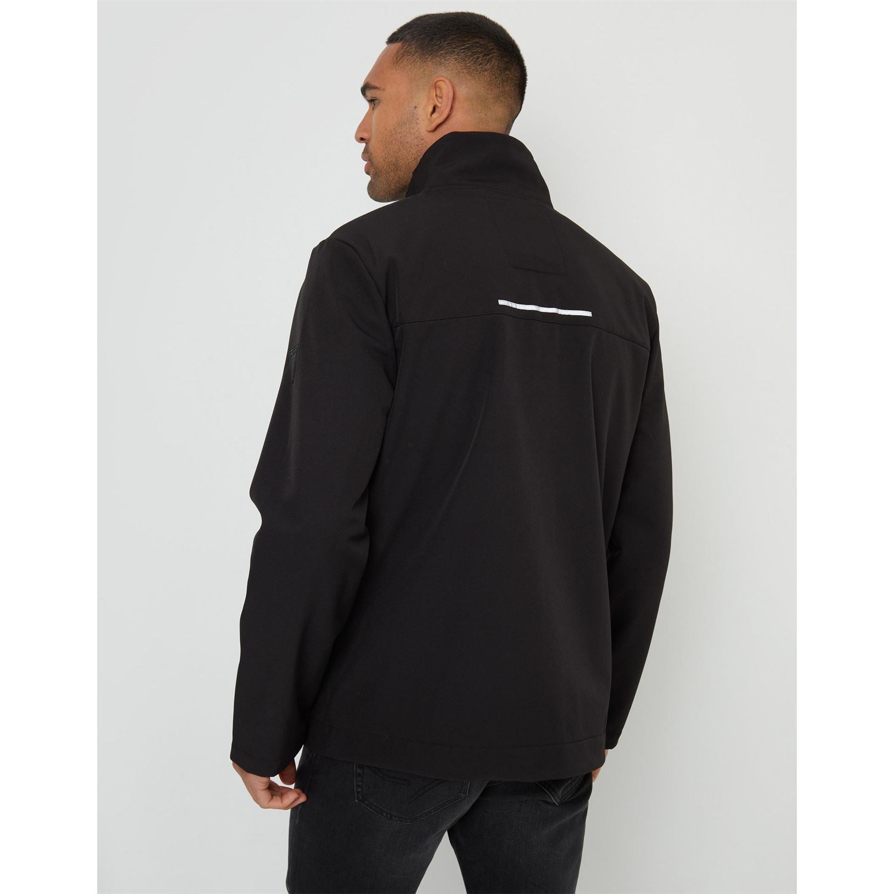 Threadbare Jester High Neck Regular Fit Rain Jacket