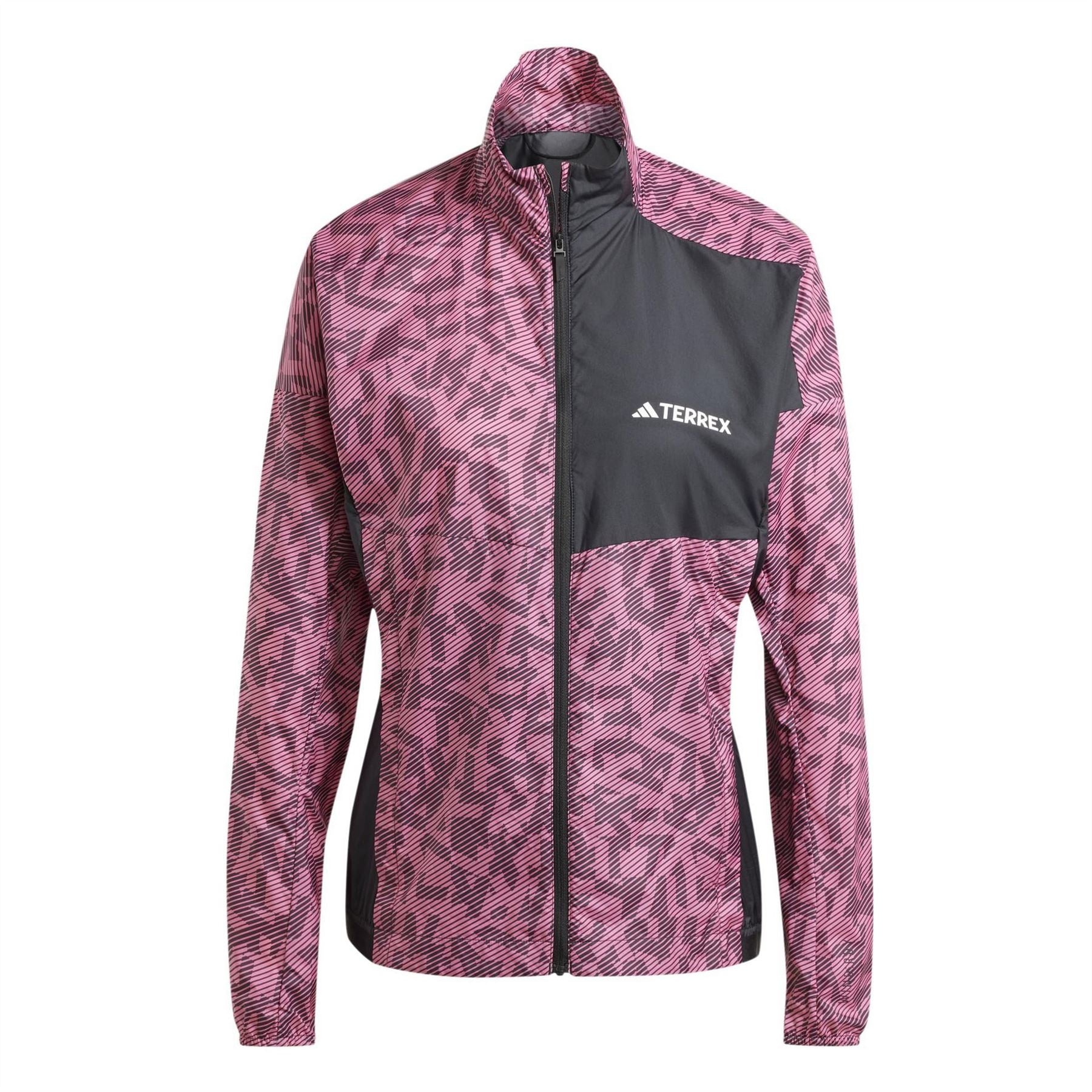 adidas Terrex Trail Water Resistant Long Sleeve Performance Running Jacket