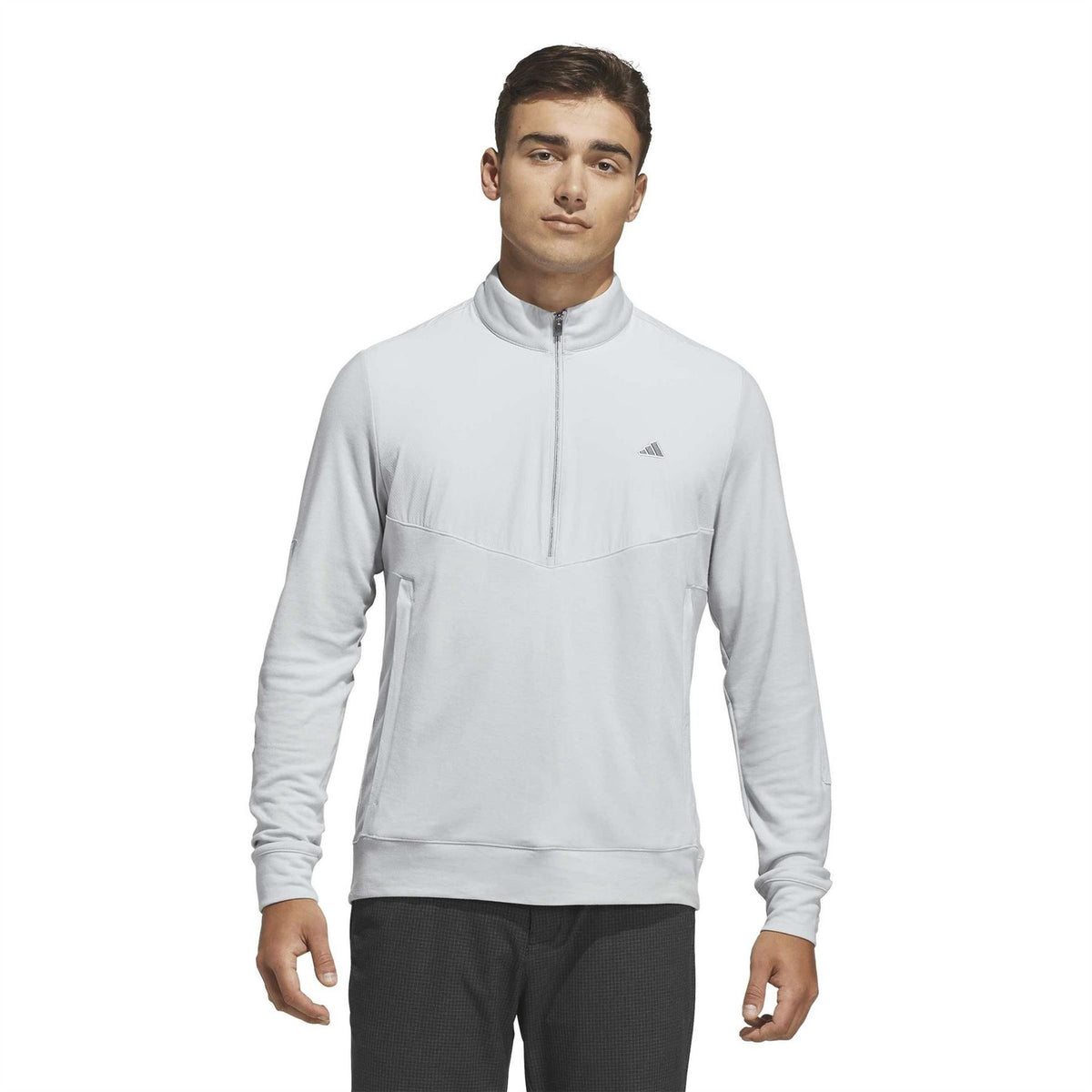 adidas Ultimate365+ Hybrid Quarter Zip Funnel Neck Pullover