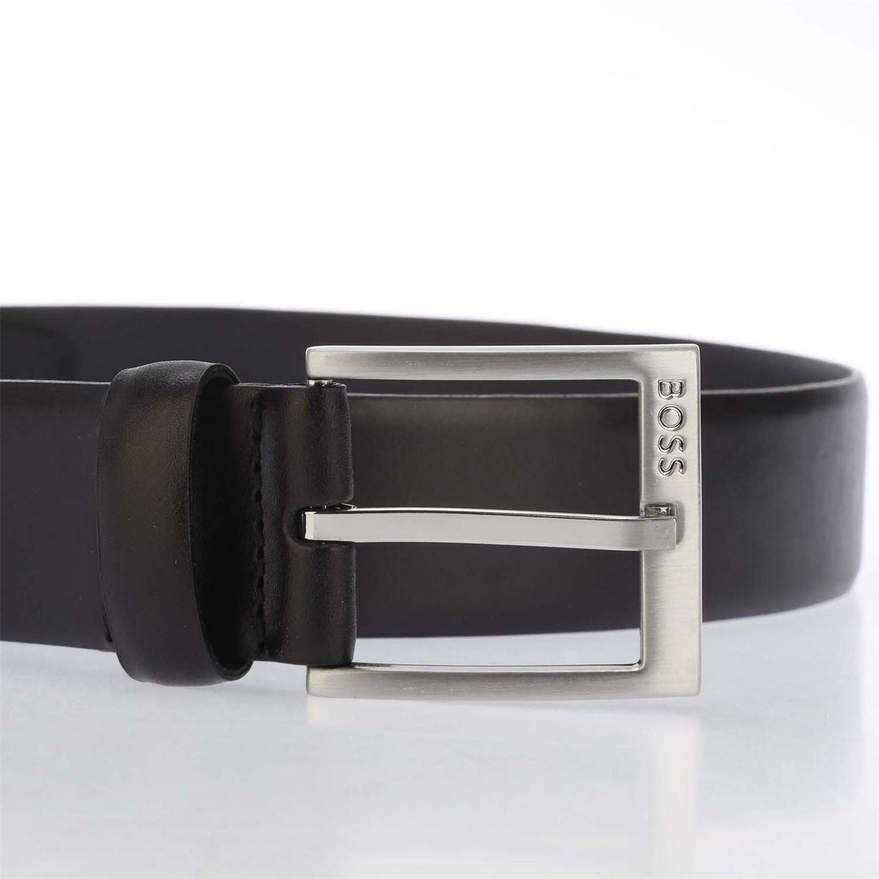 Boss Leather Pin Buckle Belt