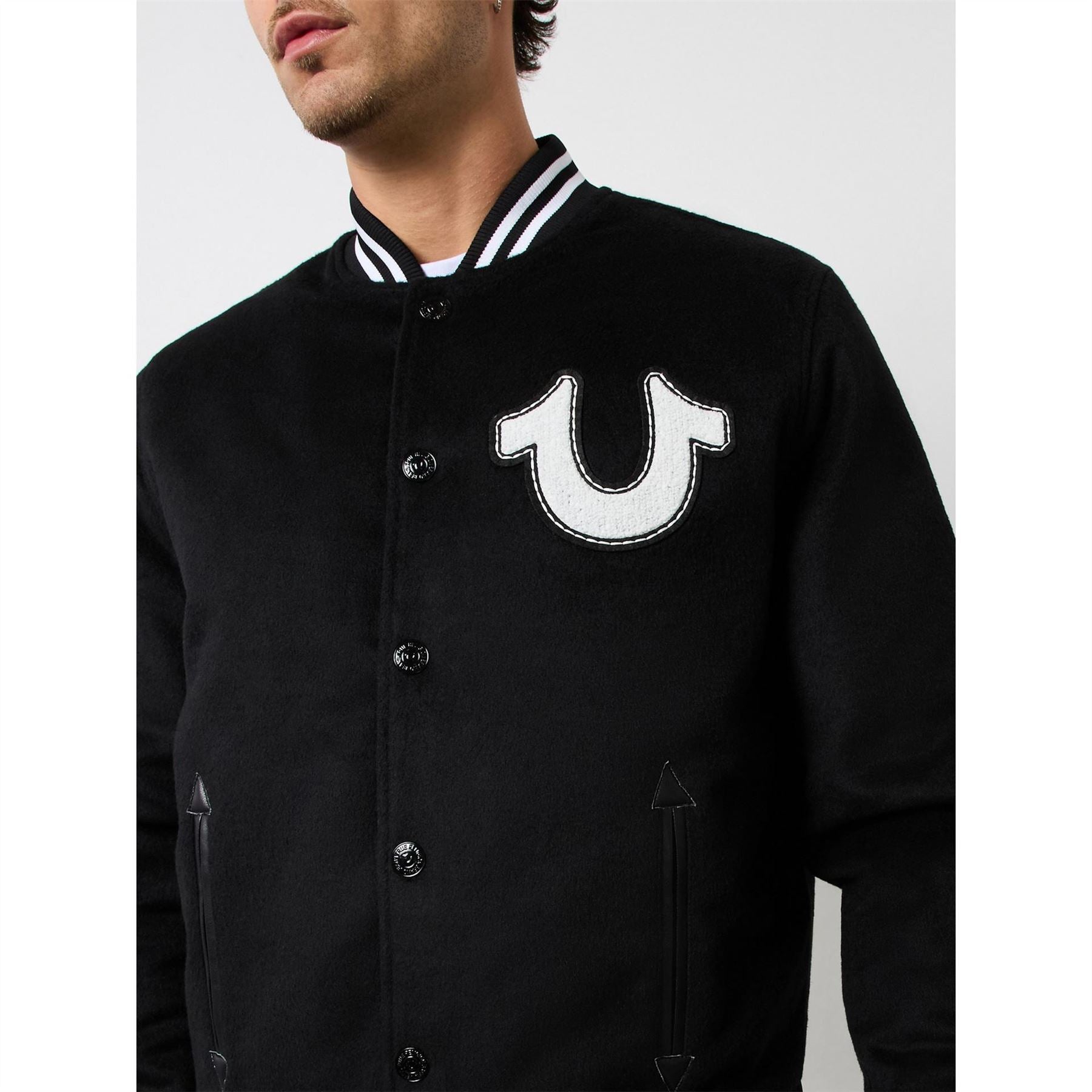 True Religion Horseshoe Bomber Jacket