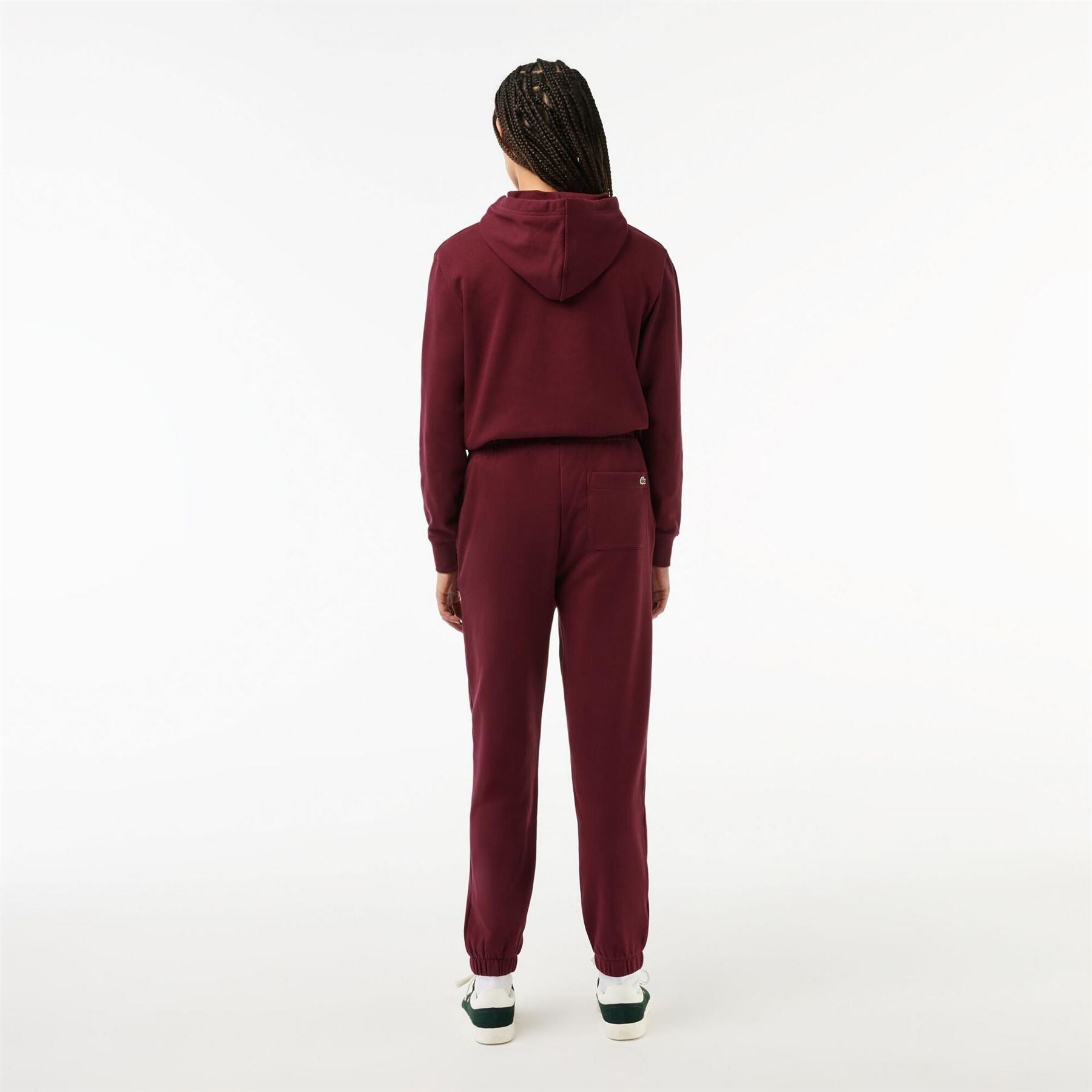 Lacoste XF1710 Solid Patterned Joggers with Logo
