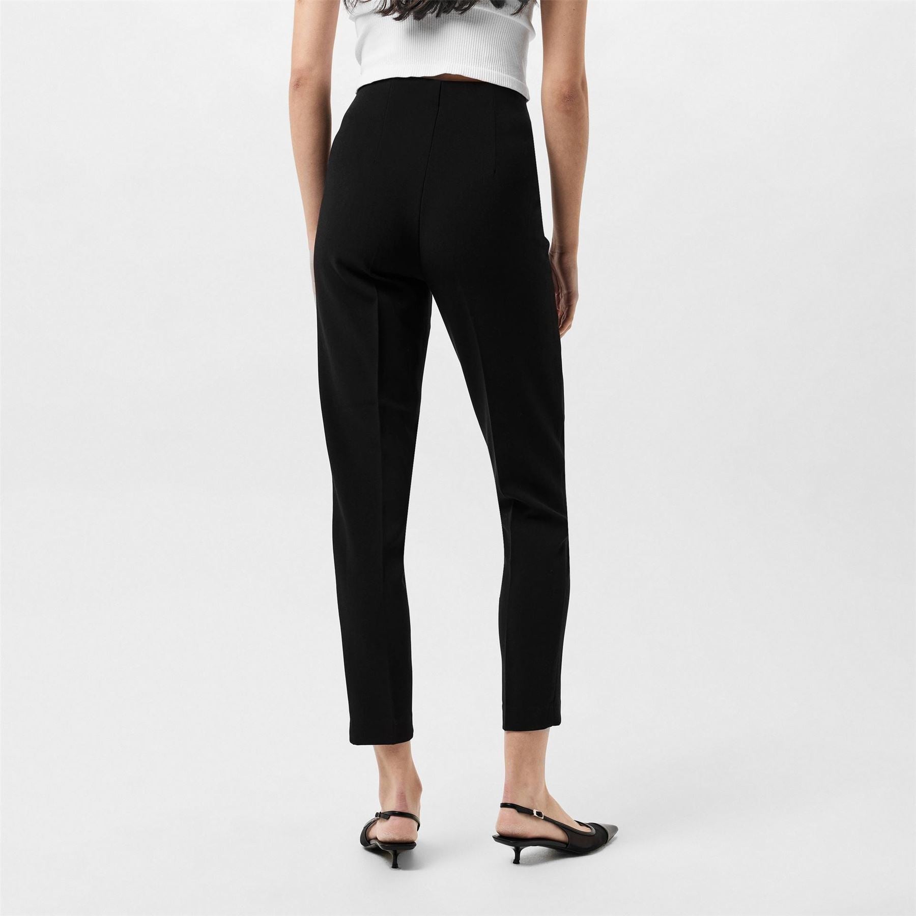 Vero Moda Vmsandy High Waisted Tapered Trousers