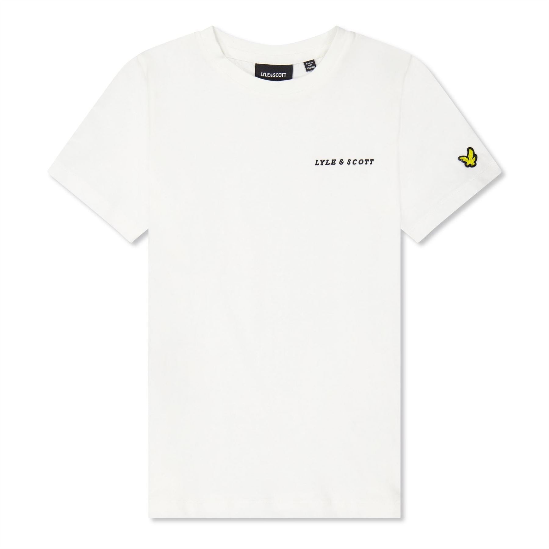 Lyle and Scott Script Regular Fit Short Sleeve Crew Neck T-Shirt