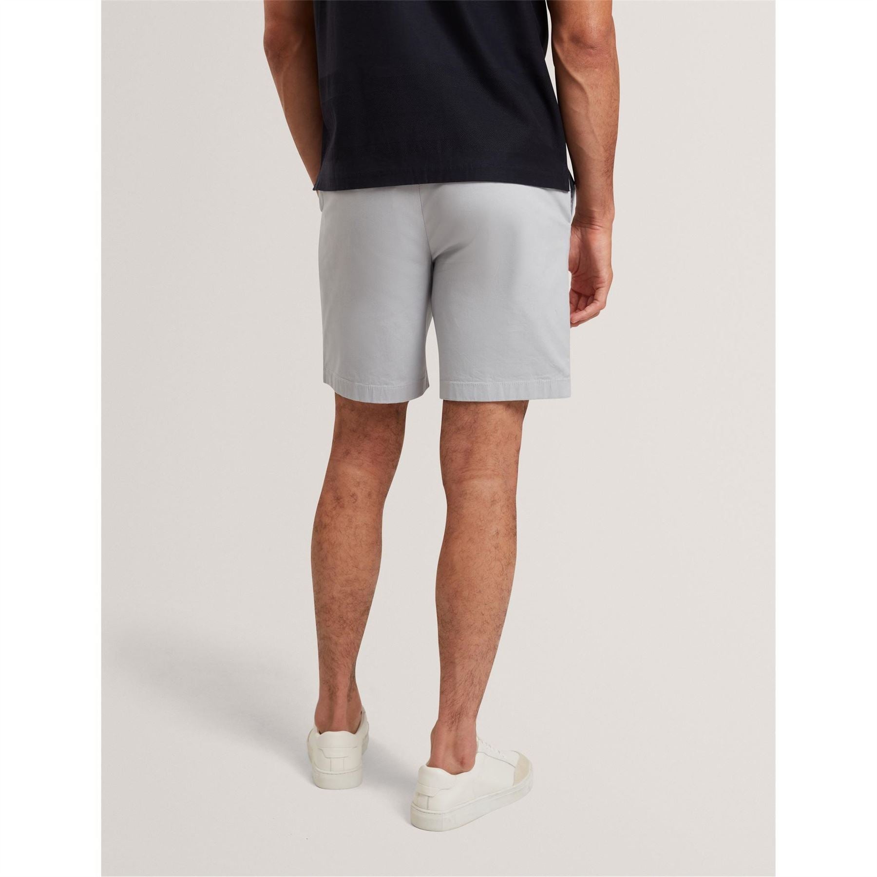 Ted Baker Solid Patterned Chino Shorts