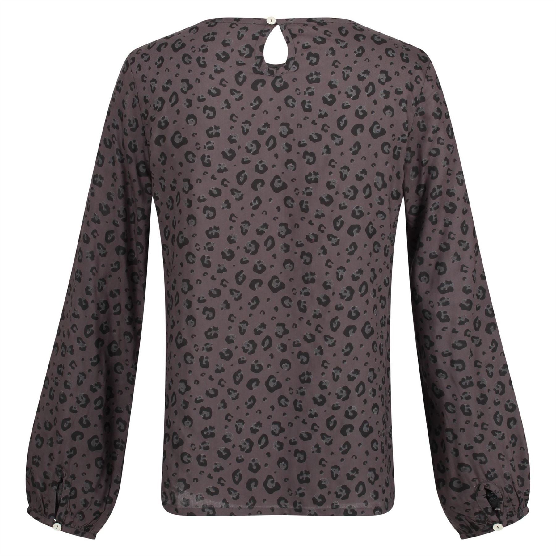 Regatta Keyhole Neck Long Sleeve Blouse