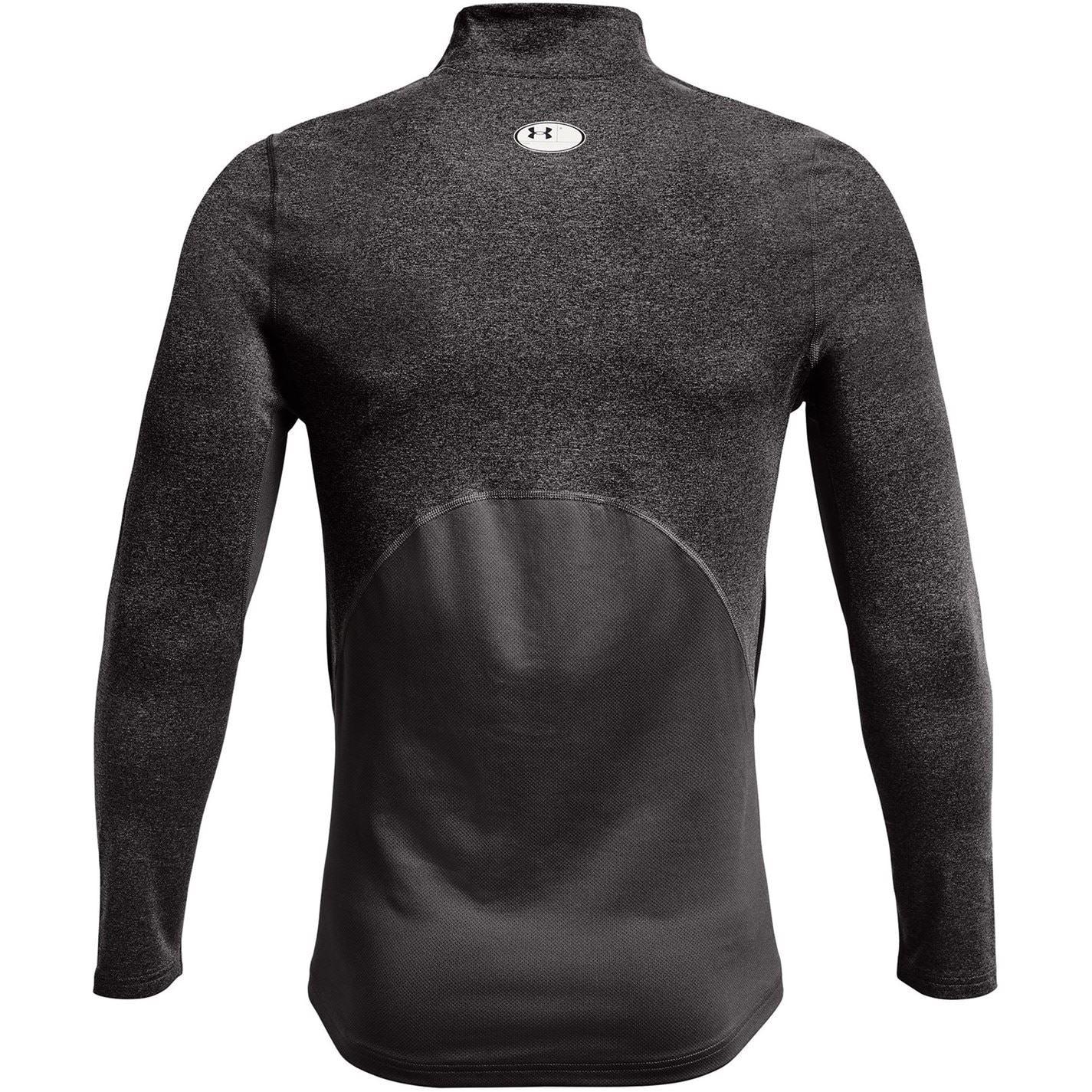 Under Armour Mens Armour Ua Cg Fitted Mock Baselayer Top