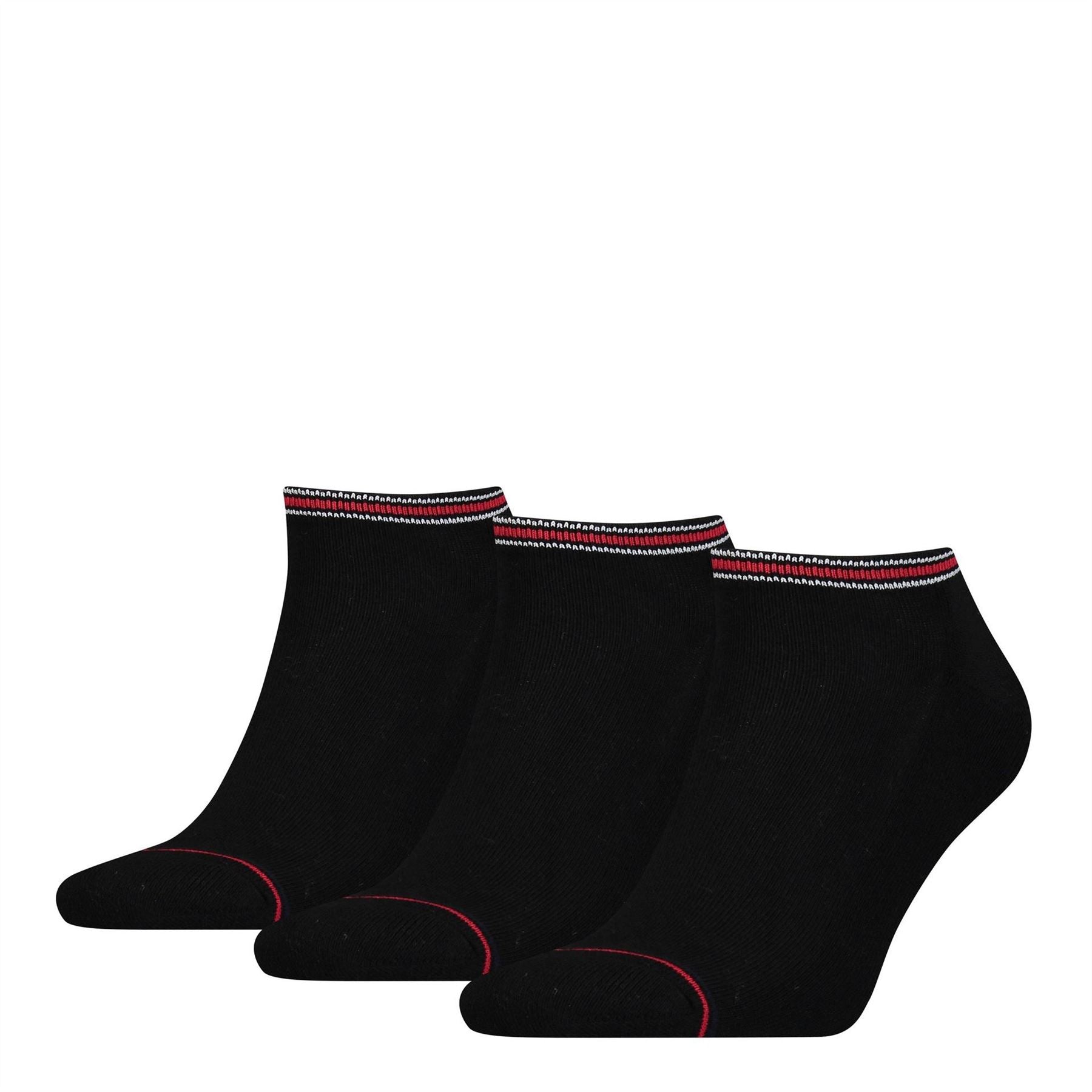 Tommy Hilfiger Mens 3 Pack Sports Trainer Socks