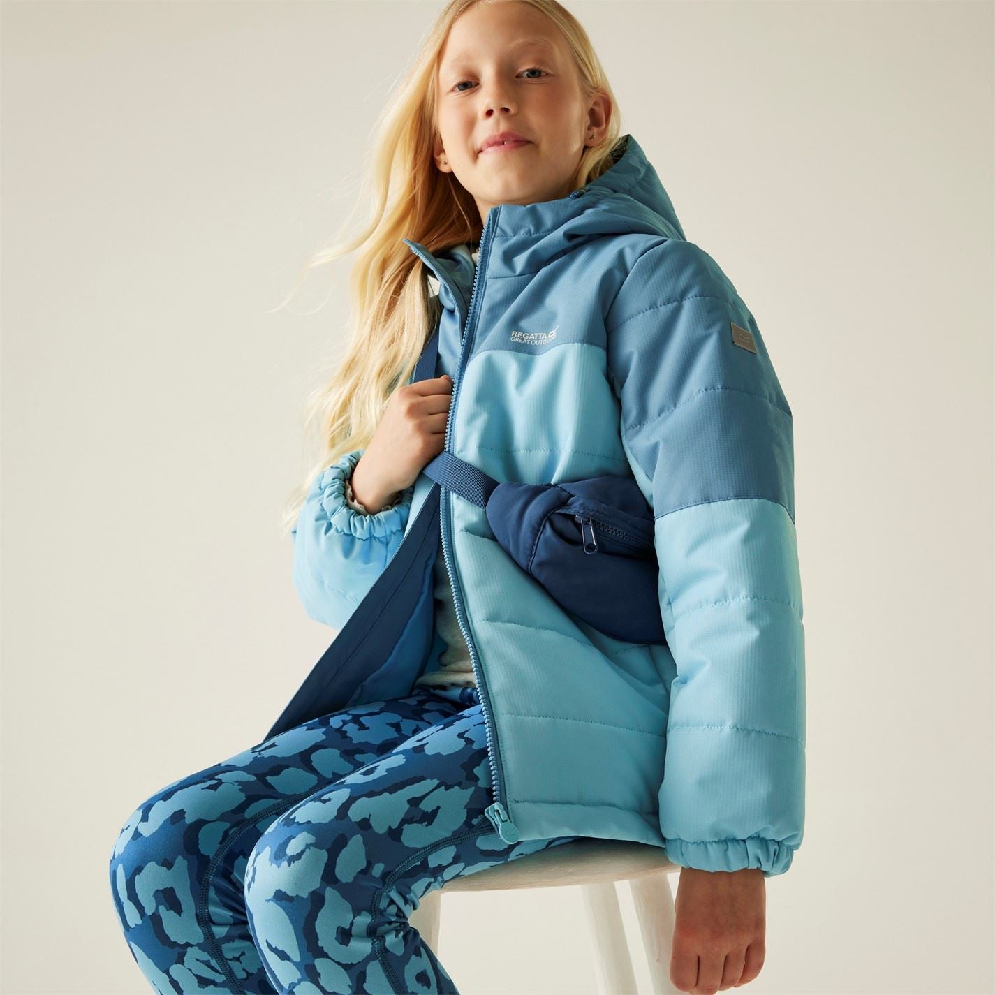Regatta Kids Lofthouse Warmloft Water Repellent Reflective Insulated Puffer Jacket