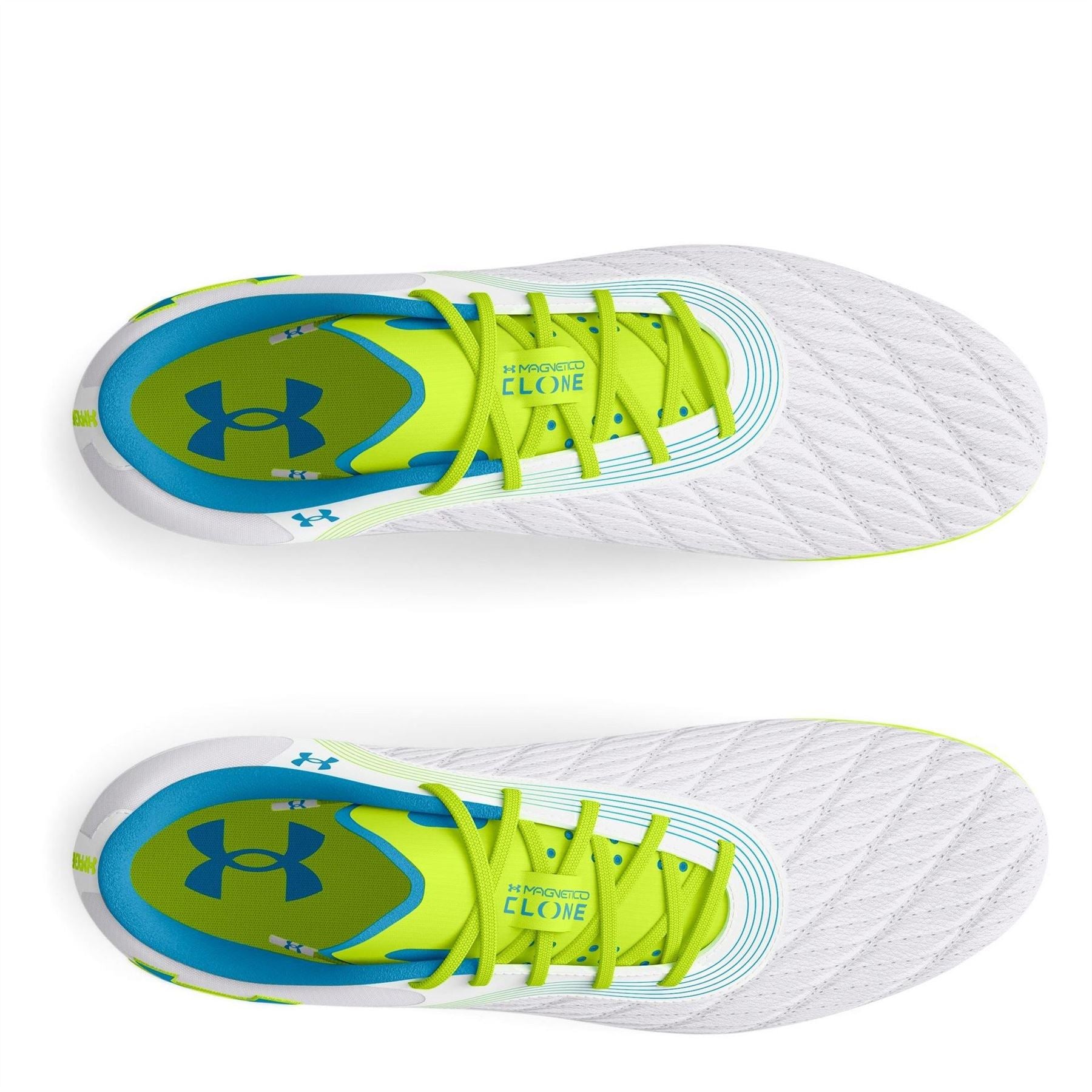 Under Armour Clone Mg Pro 3 FG Lace-Up Textured Sneakers