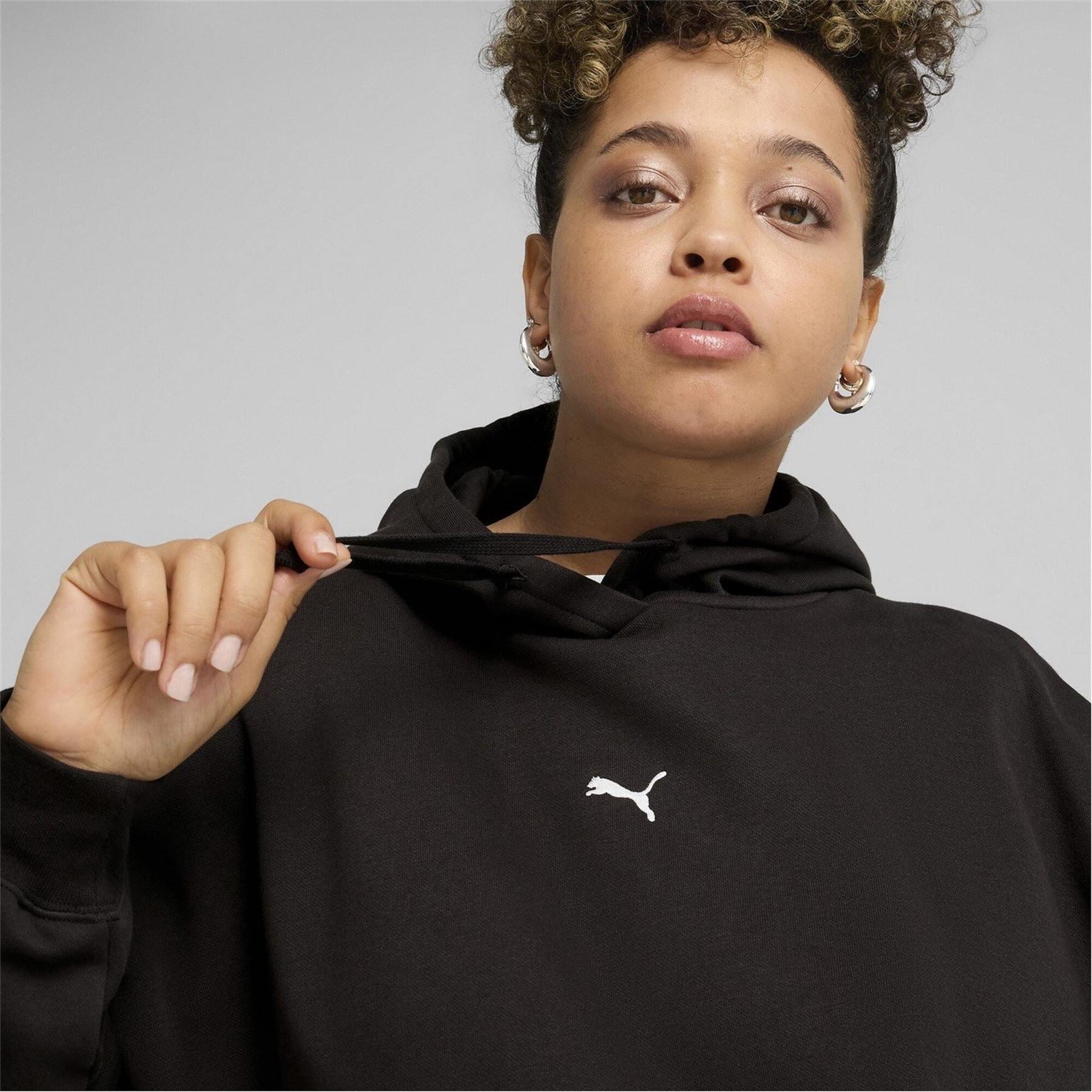 Puma Womens Essentials Oversized Hoodie