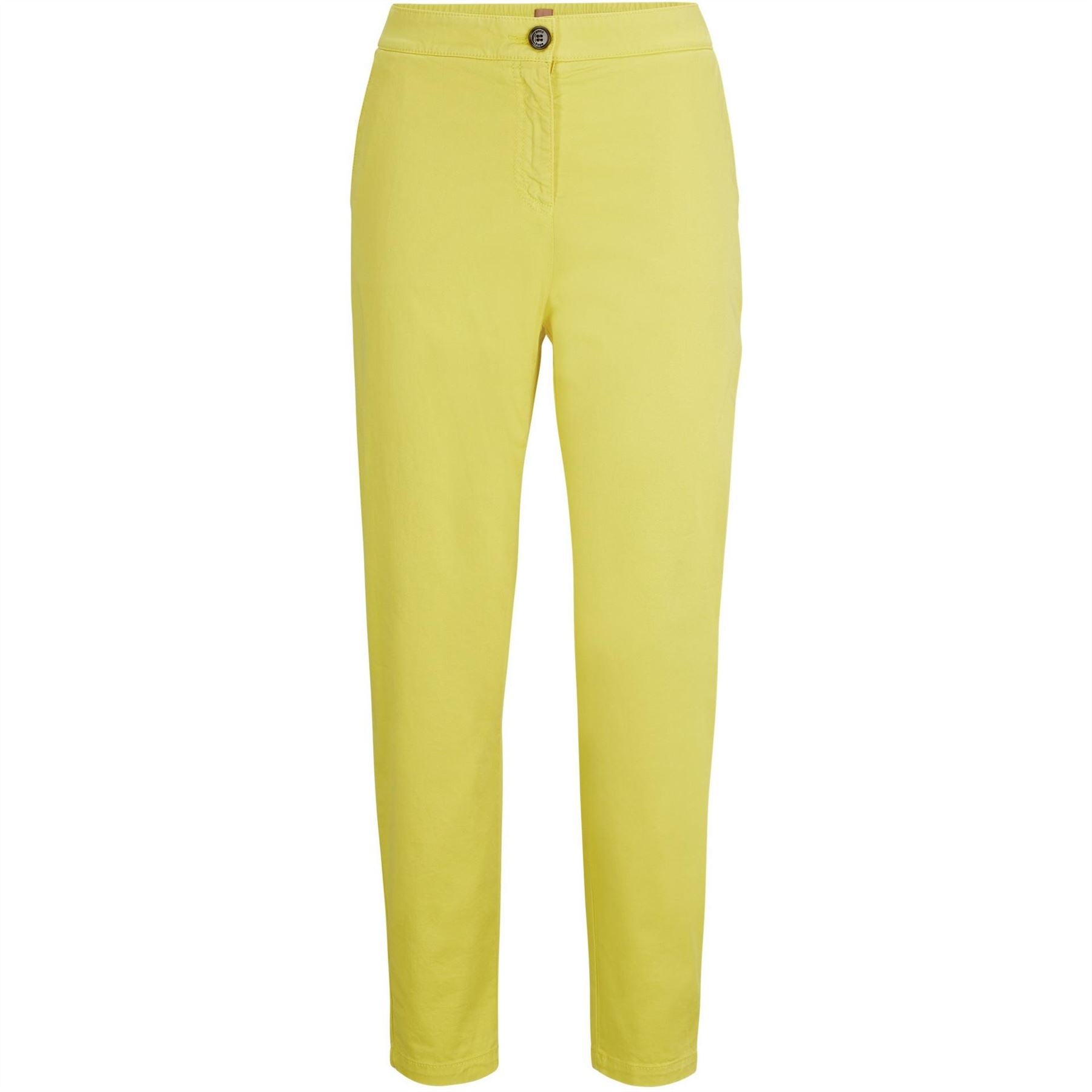 Boss Tolinda D Solid Patterned Straight Trousers