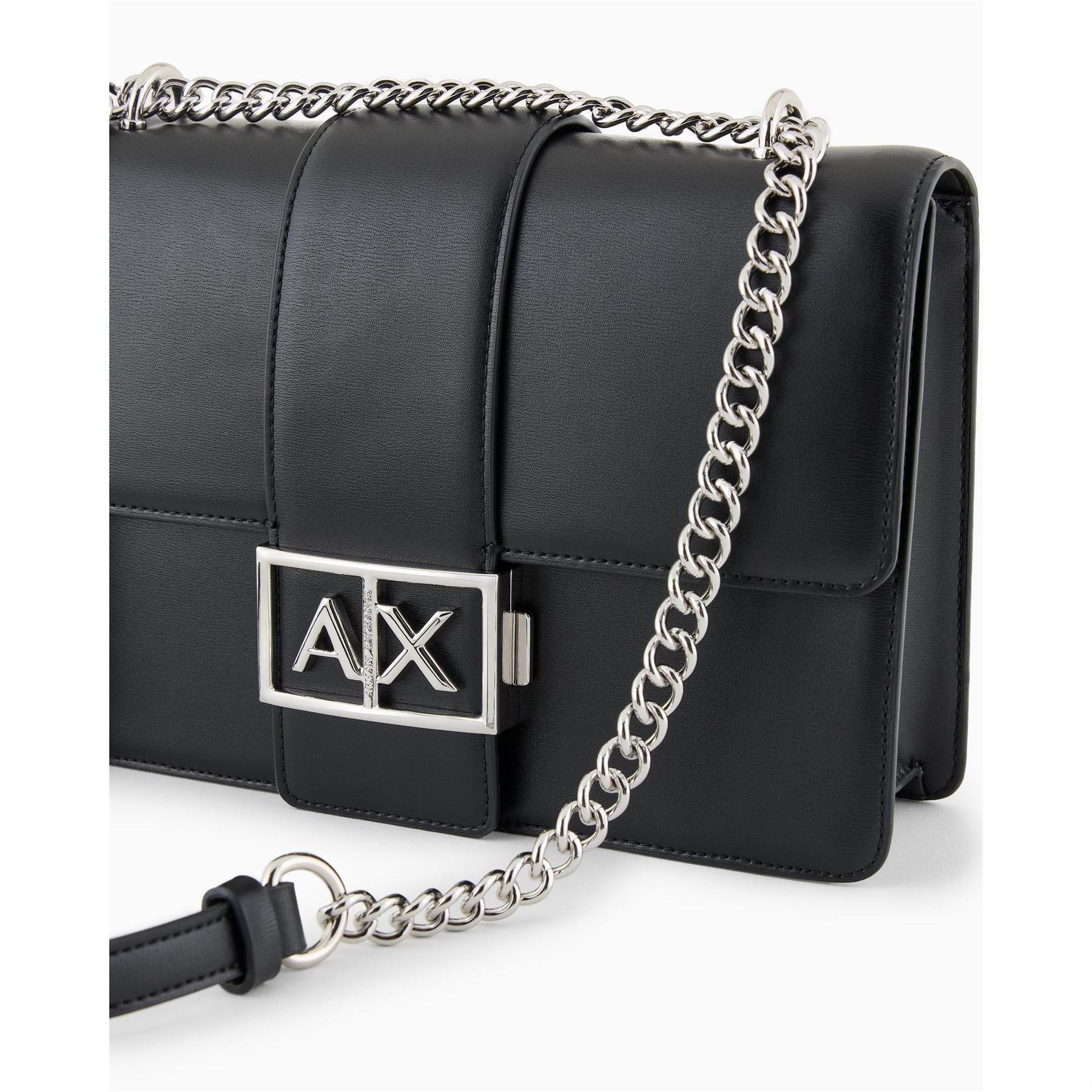 Armani Exchange Wonder Medium Chain Strap Shoulder Bag