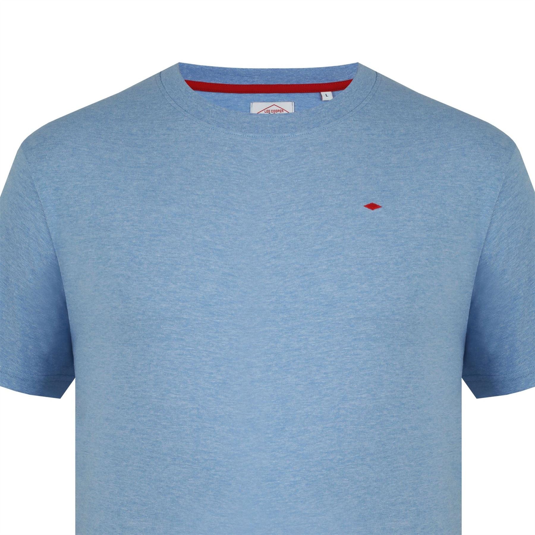Lee Cooper Mens Cooper Essentials Crew Neck T-Shirt