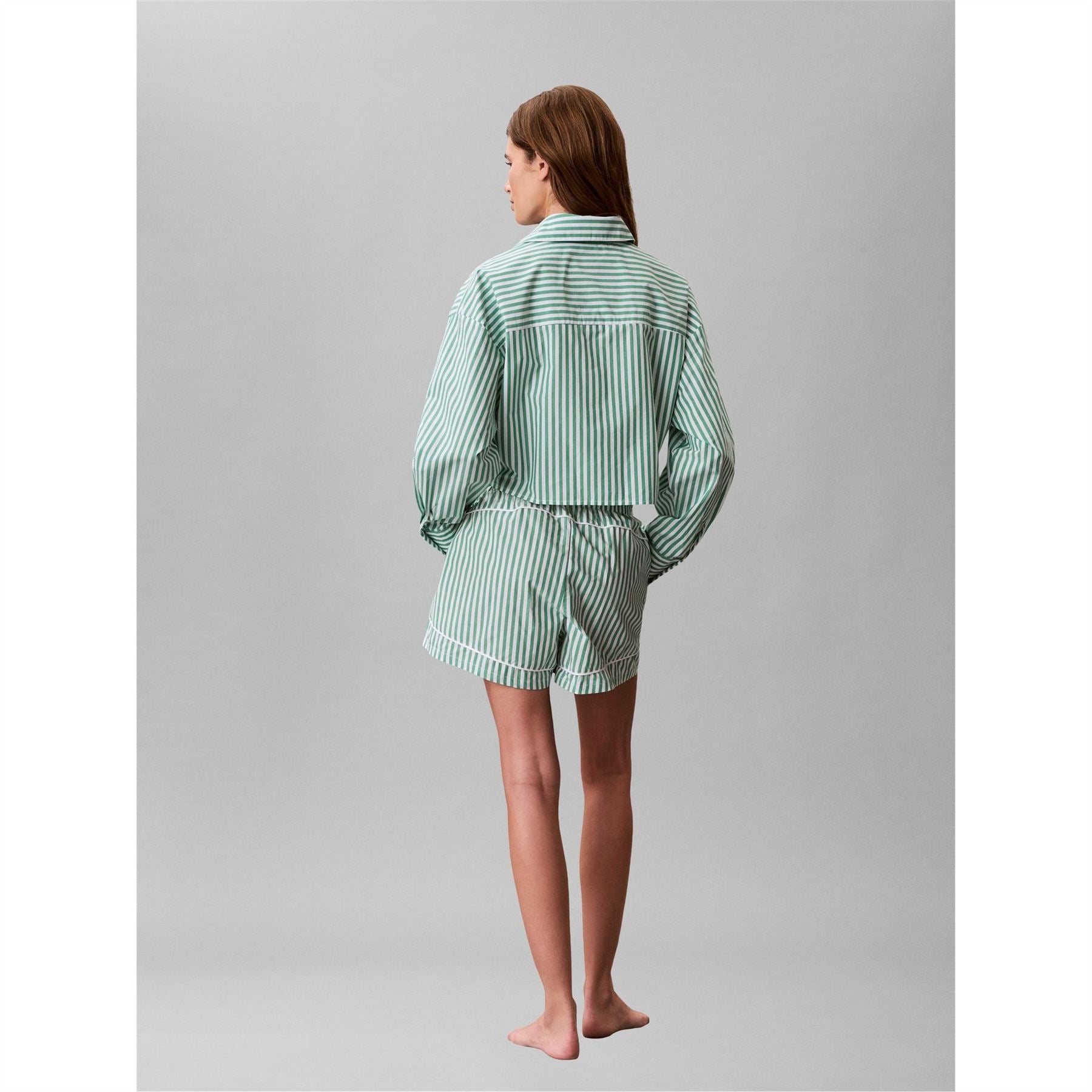 Calvin Klein Long Sleeve Patterned Shirt