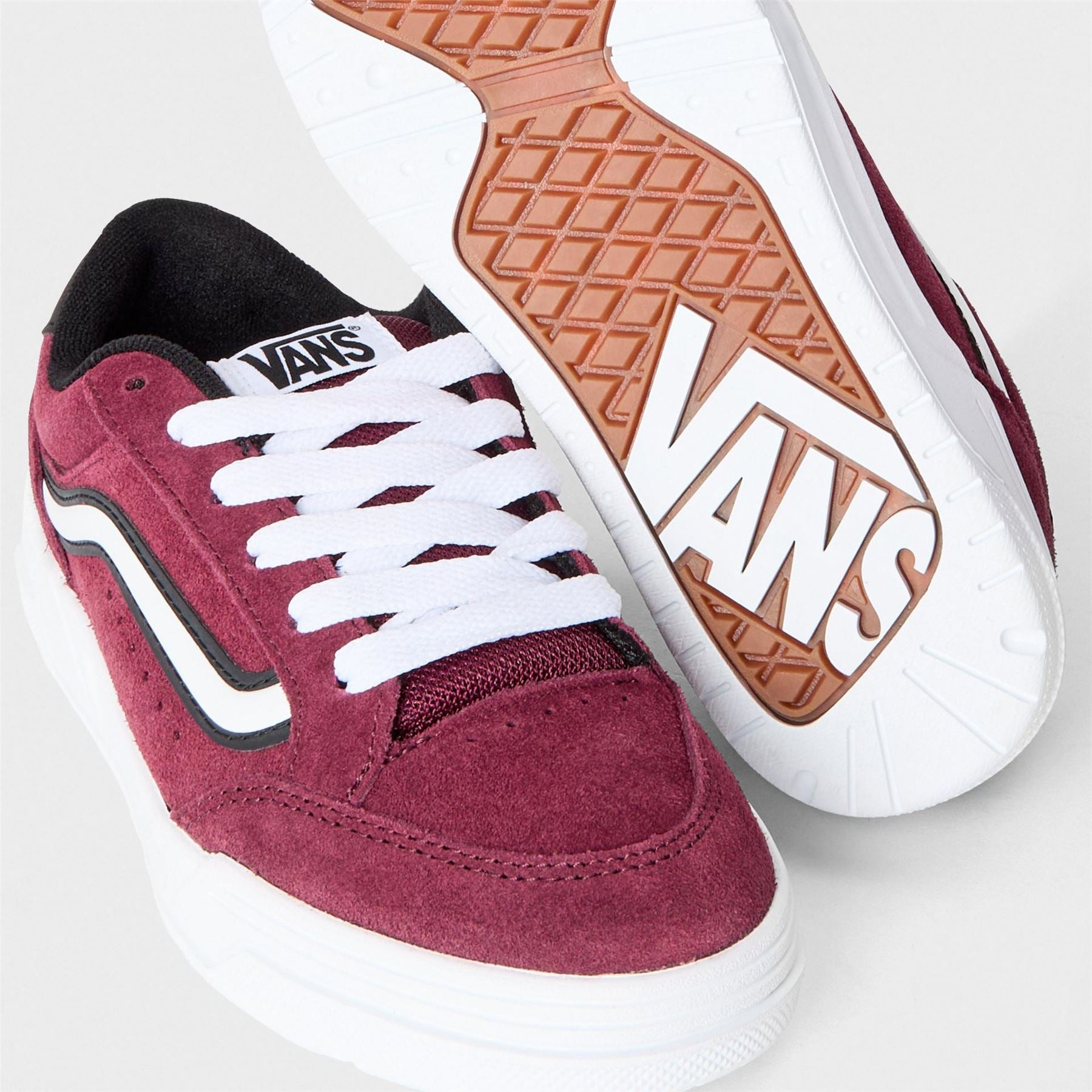 Vans Hylane Suede Low Top Lace-Up Sneakers