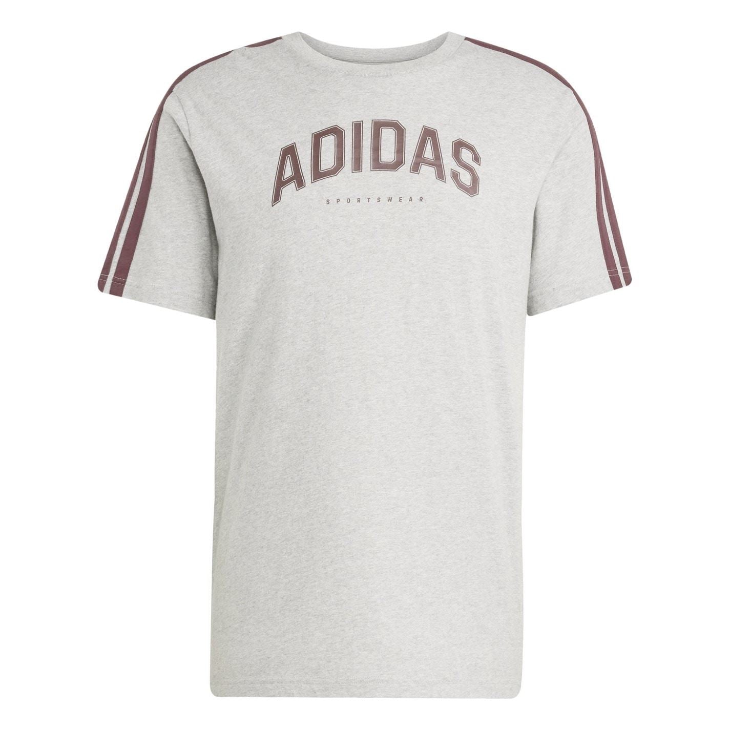 adidas Mens Codes Collegiate Linear Graphic T-Shirt