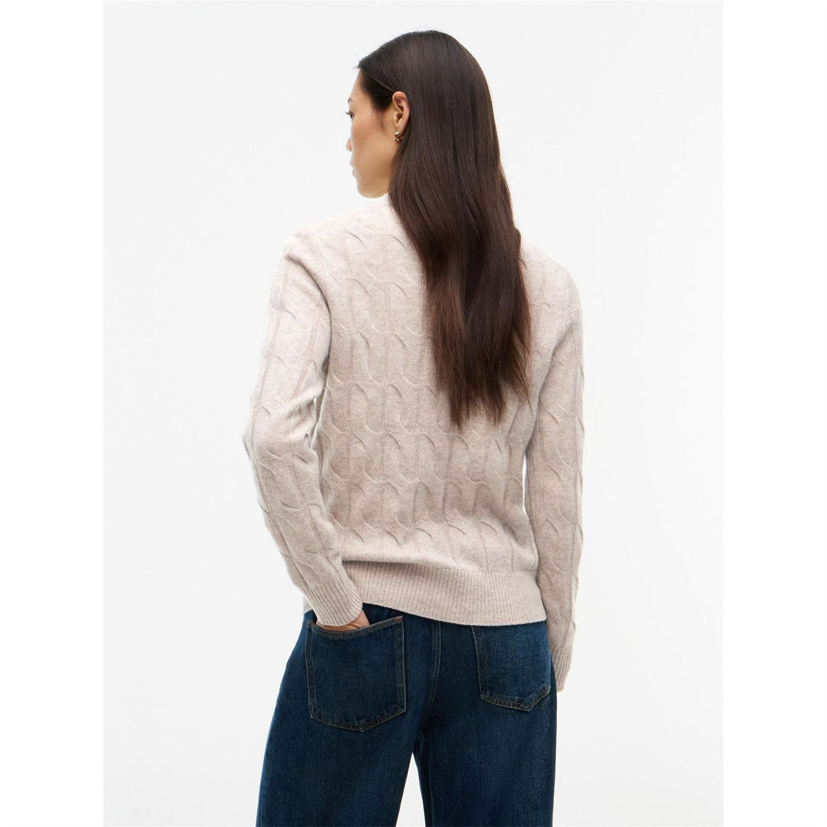 Tommy Hilfiger Wool Cbl Knit Ld64