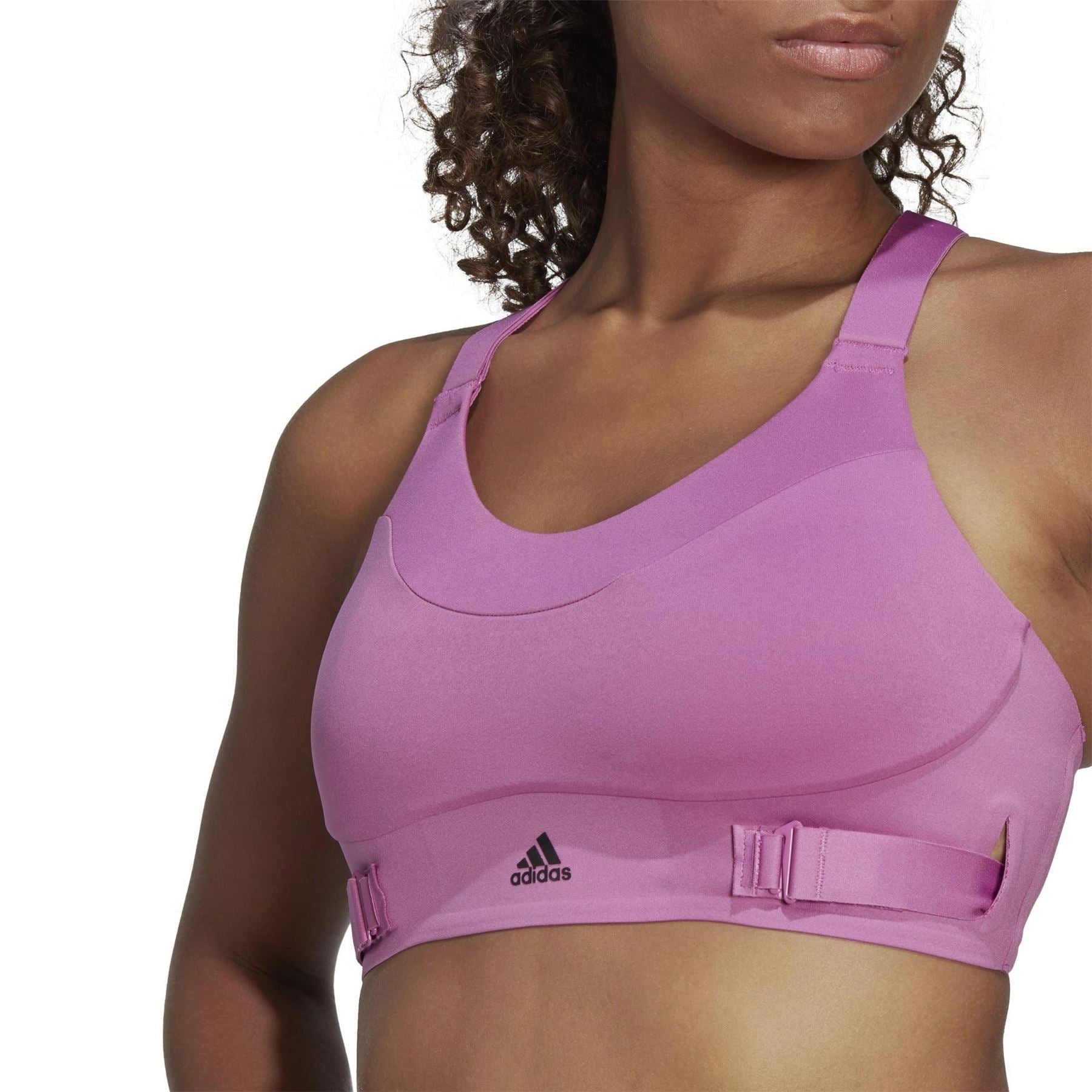 adidas Womens Fastimpact Luxe Run High Impact Sports Bra