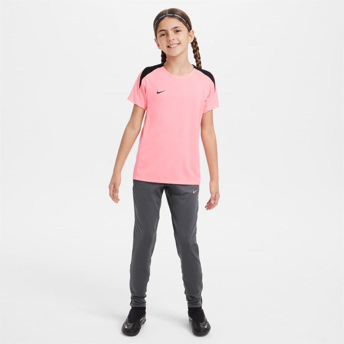 Nike Strike Dri Fit Short Sleeve Global Football Top Juniors