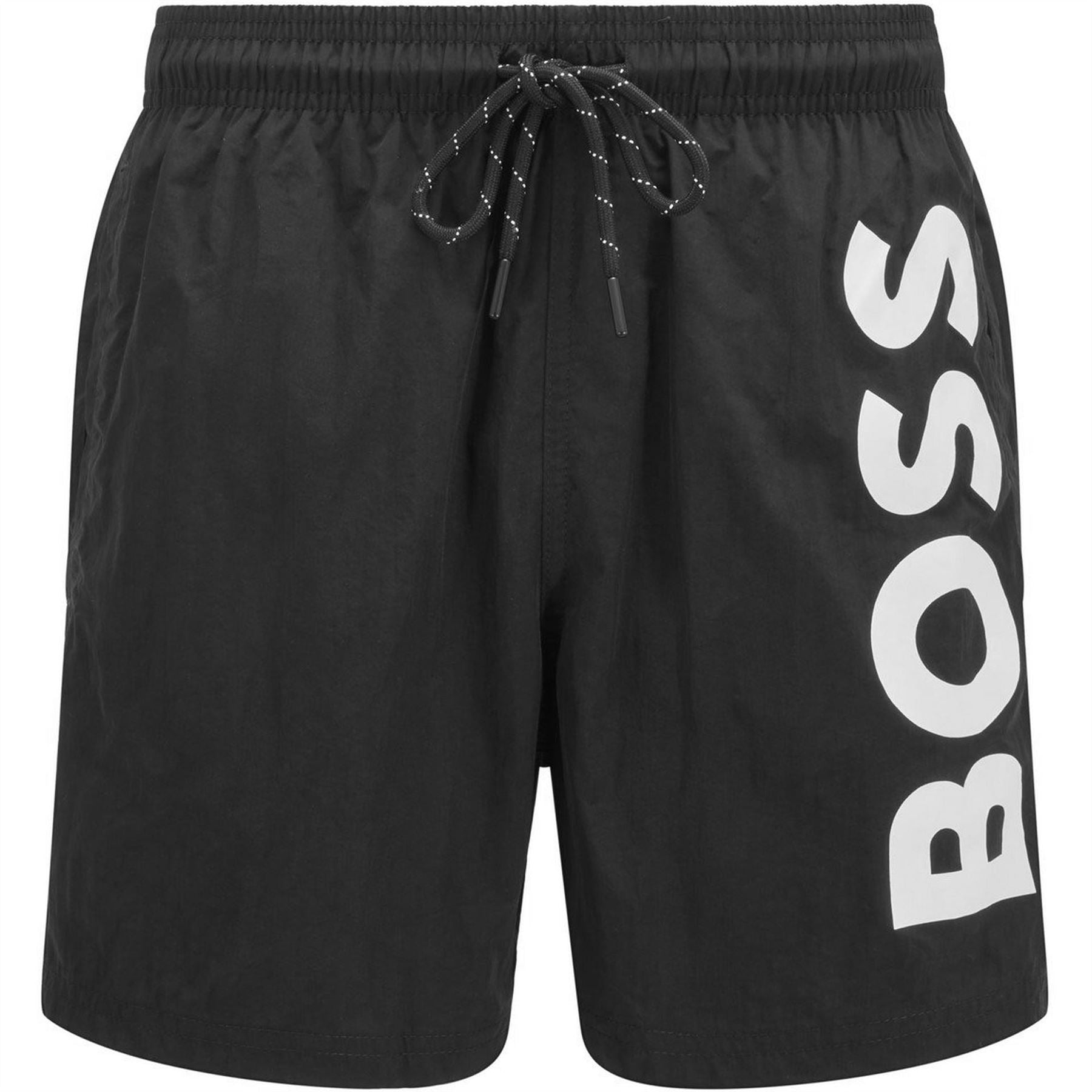 Boss Octopus Swim Shorts With Bold  Branding