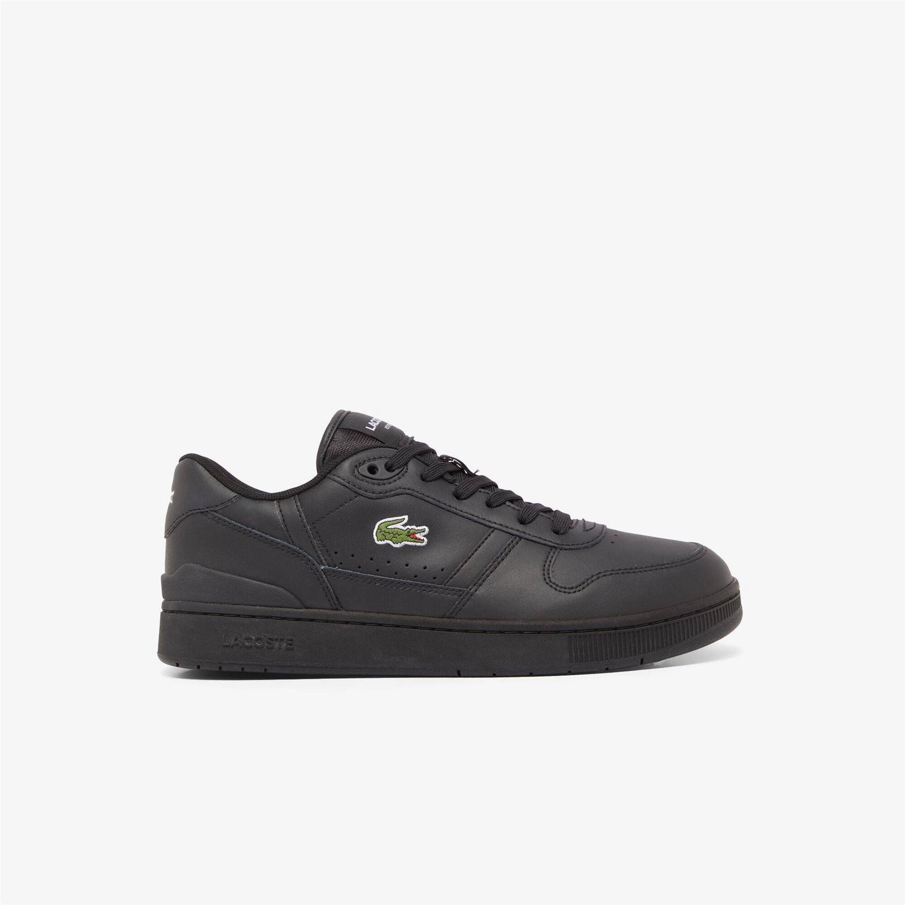 Lacoste T Clip Low Top Crocodile Print Sneakers