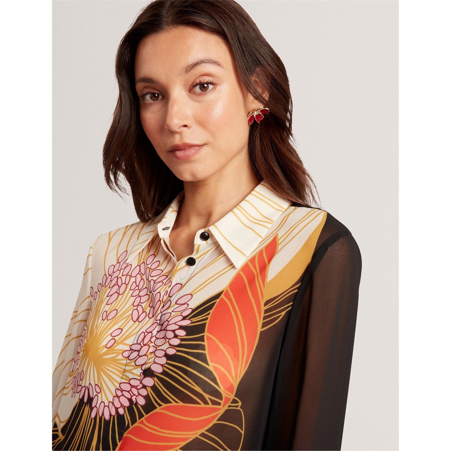 Ted Baker Long Sleeve Blouse
