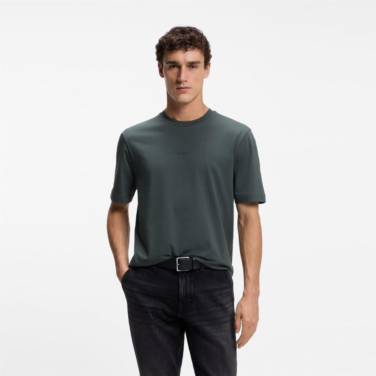 Boss BOSS ORANGE Oversized Tchup T Shirt with Logo Detail