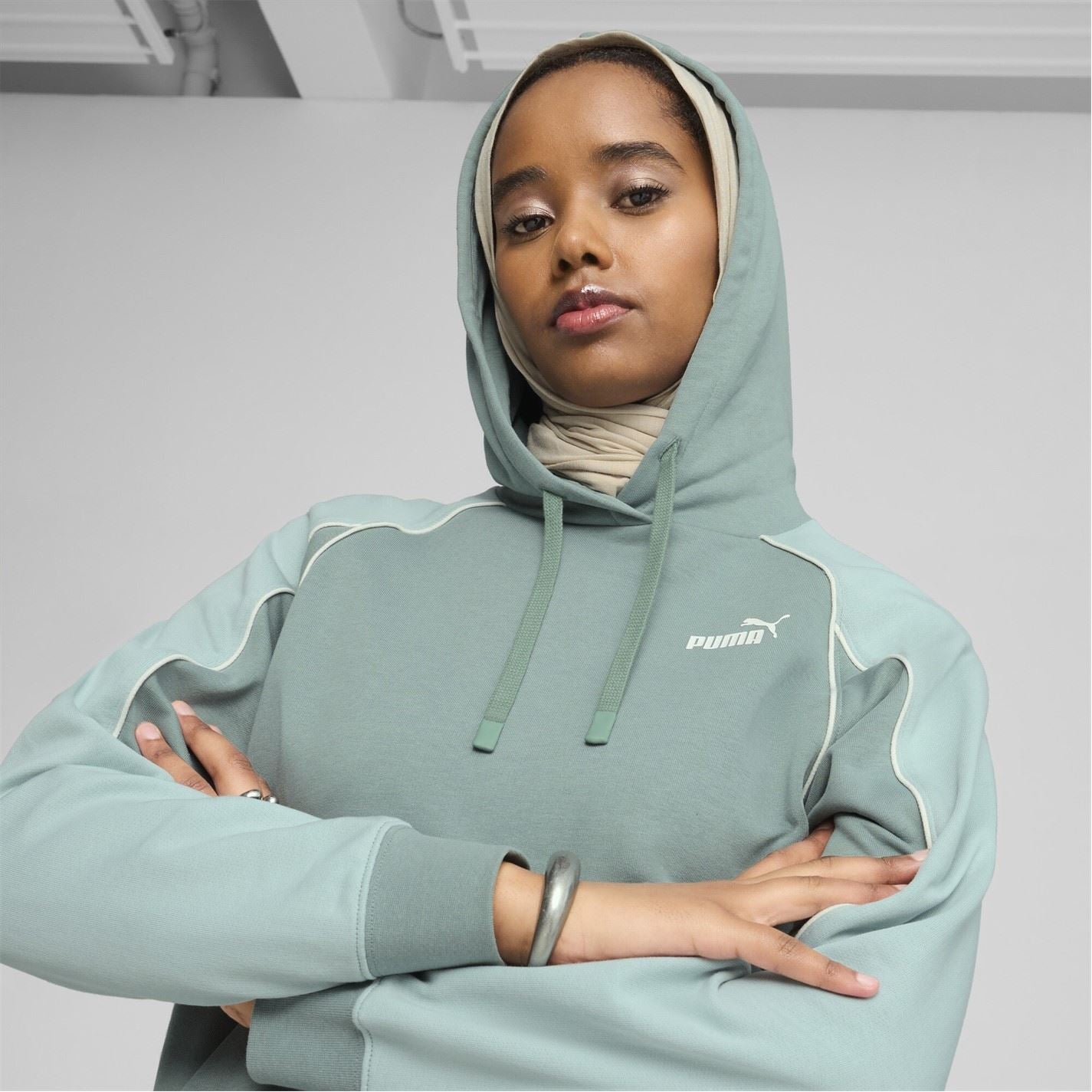 Puma Hooded Regular Fit Long Sleeve Sweatshirt