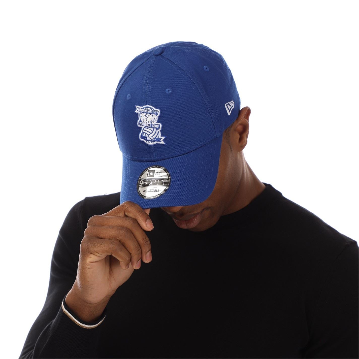 New Era Curved Bill Dad Cap With NBA Logo
