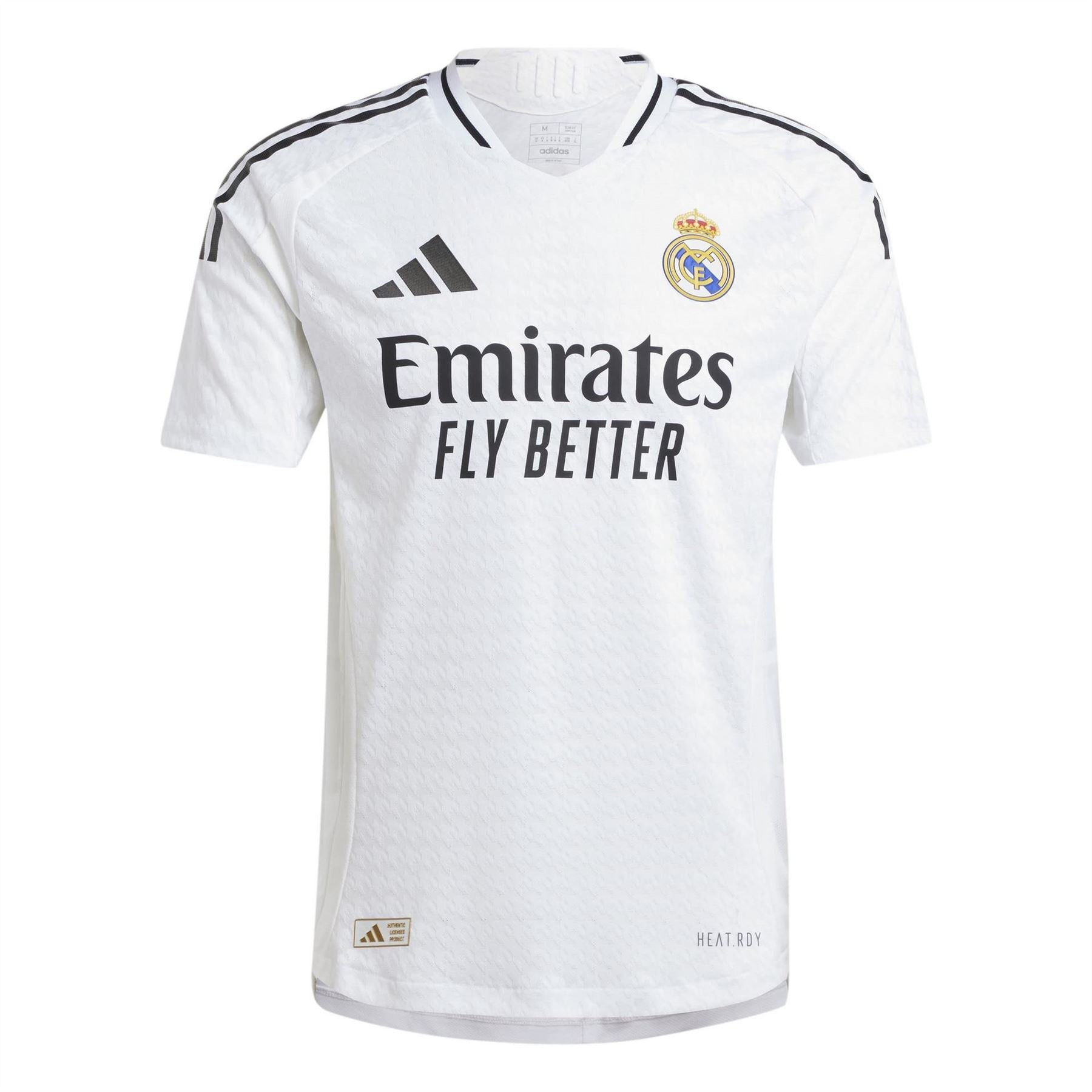 adidas Real Madrid Authentic Home Shirt 2024 2025 Adults