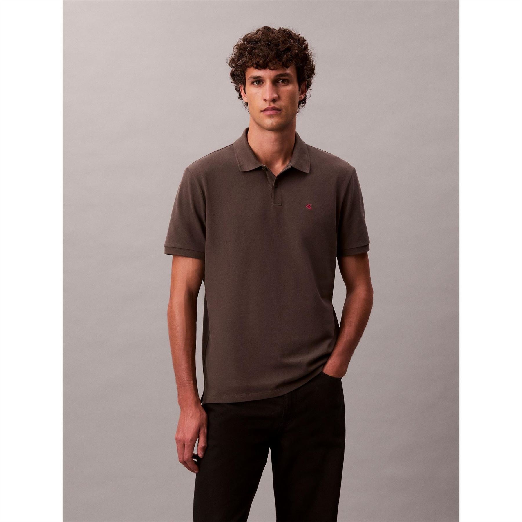 Calvin Klein Jeans Regular Fit Short Sleeve Polo Shirt
