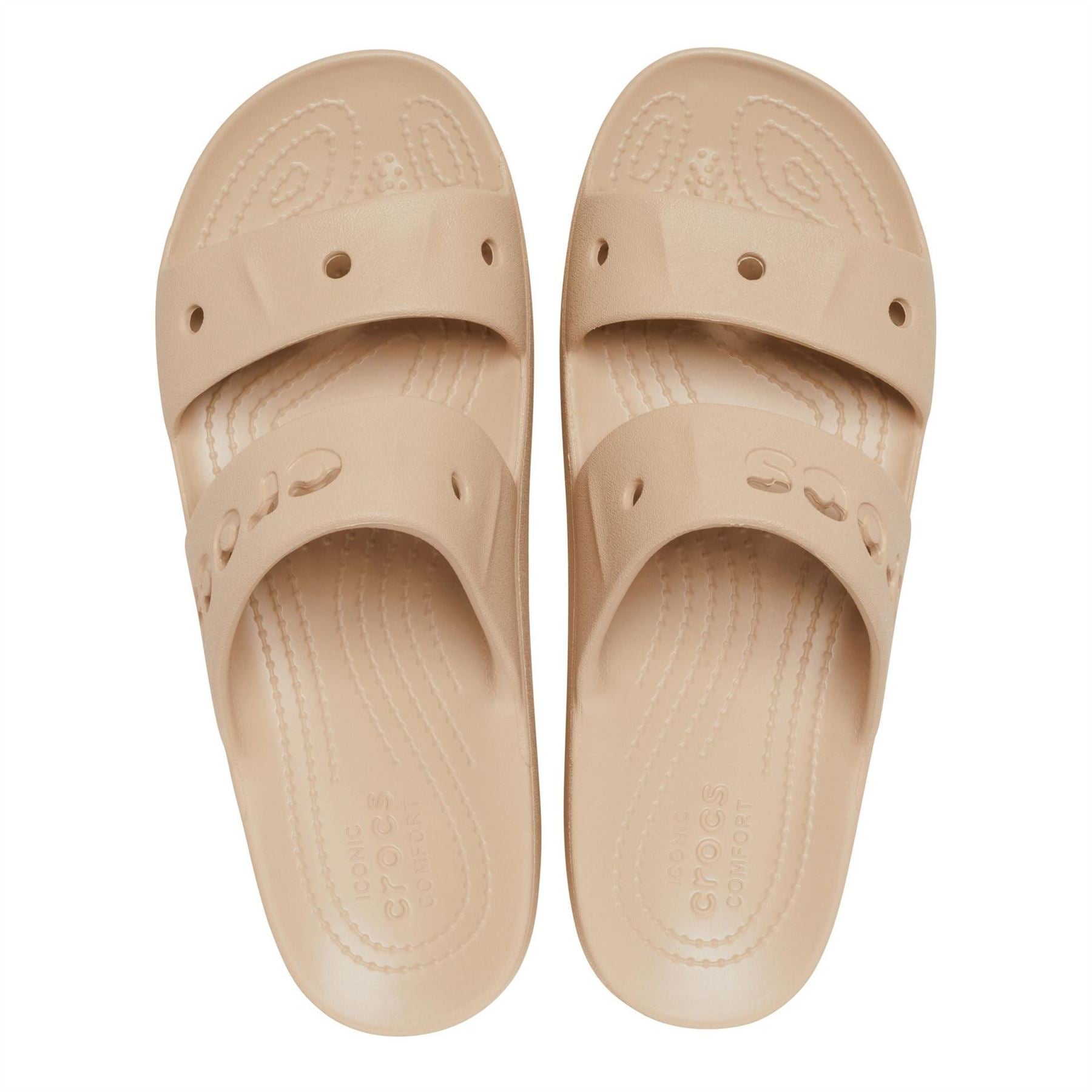 Crocs Baya Flatform Open Toe Slide Sandals