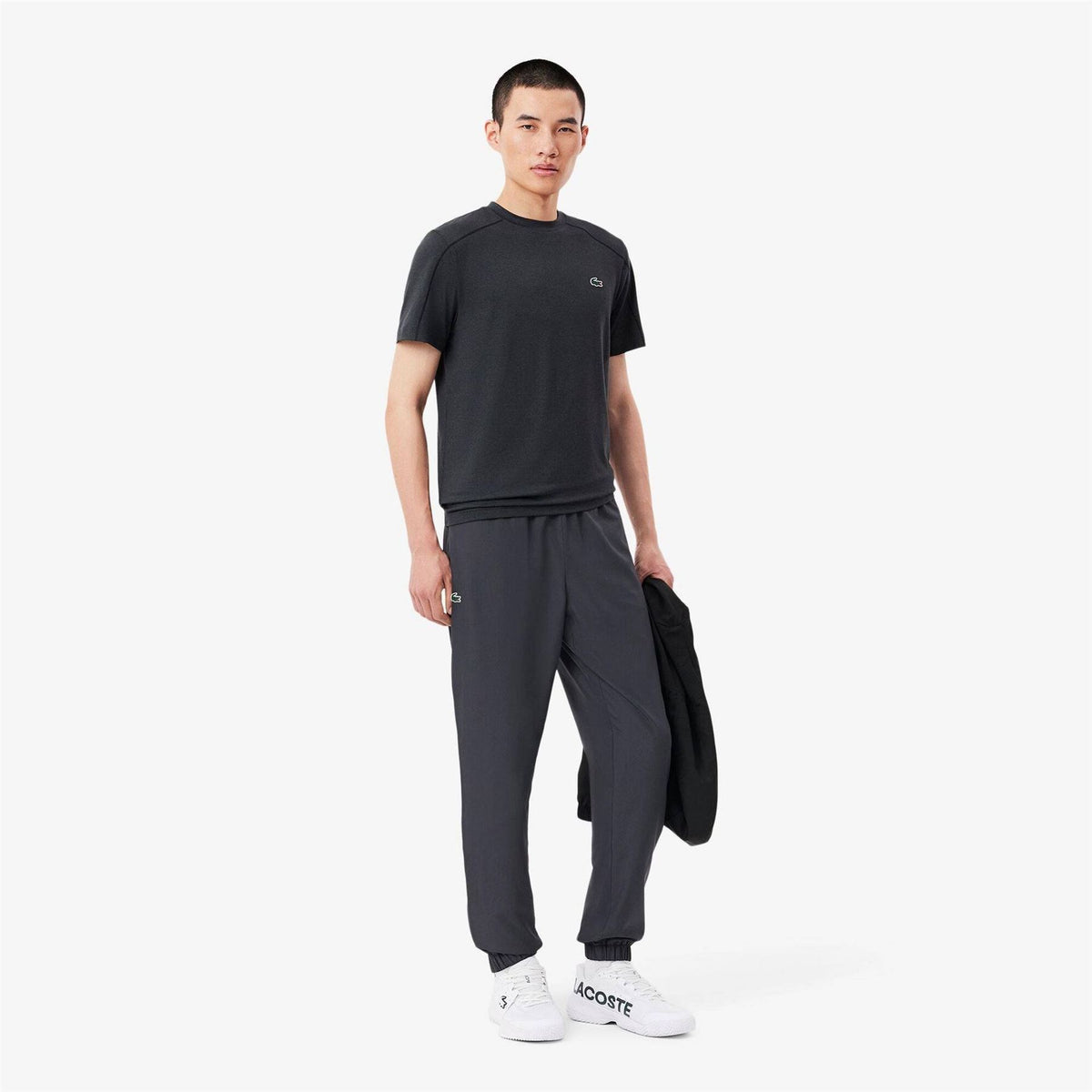 Lacoste Taffeta Closed Hem Tracksuit Bottoms