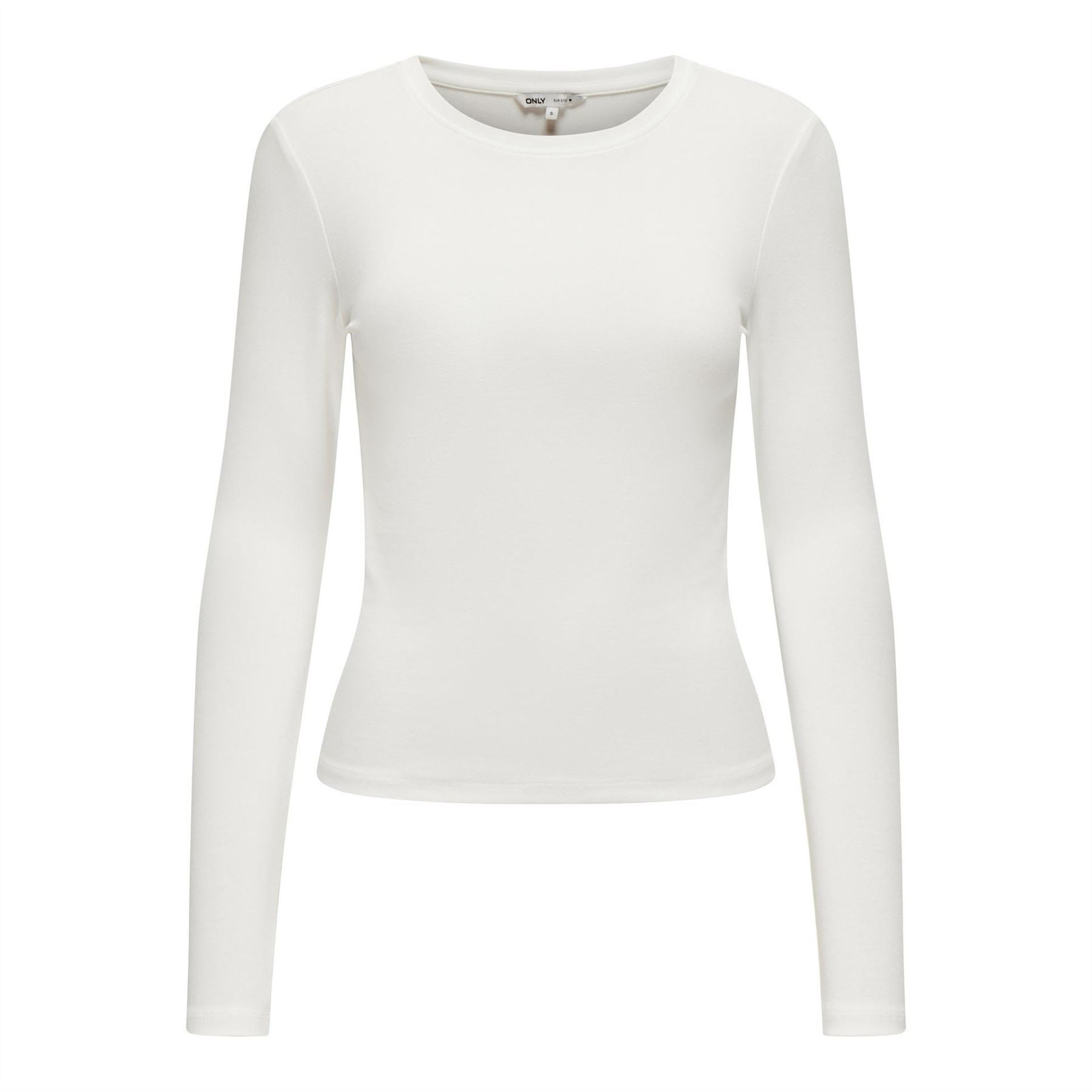 Only Crew Neck Long Sleeve Regular Fit T-Shirt