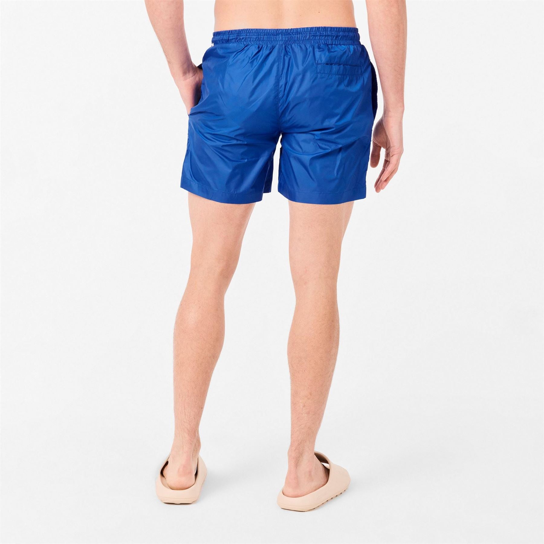 Societe Noir Relaxed Fit Swim Short with Lettering