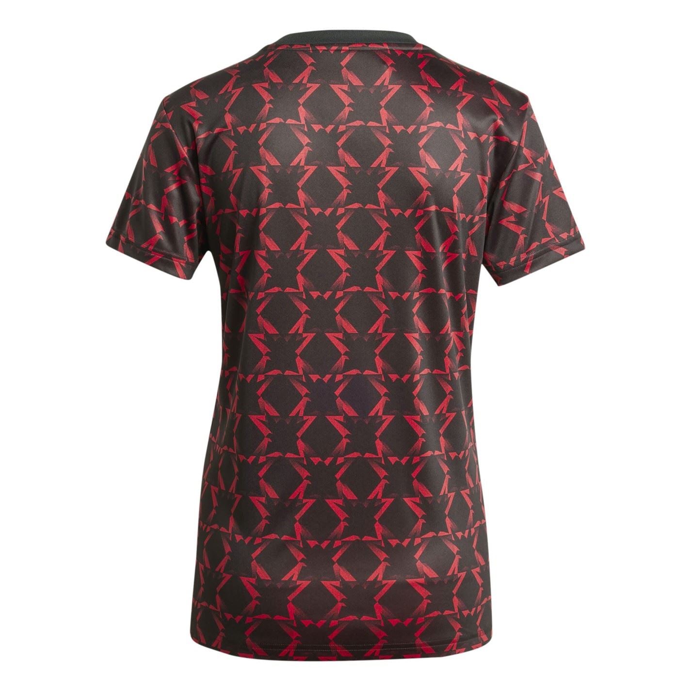 adidas Womens Manchester United Pre Match Shirt 2024 2025